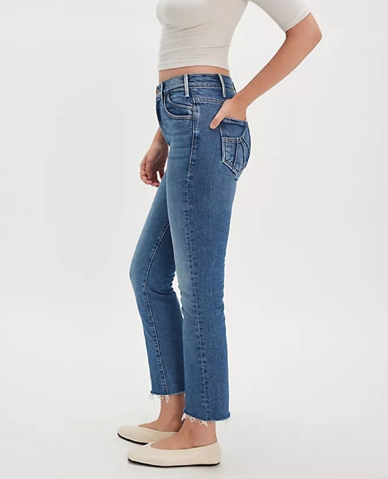 MOTHER Hustler Jean Sunrise Pocket