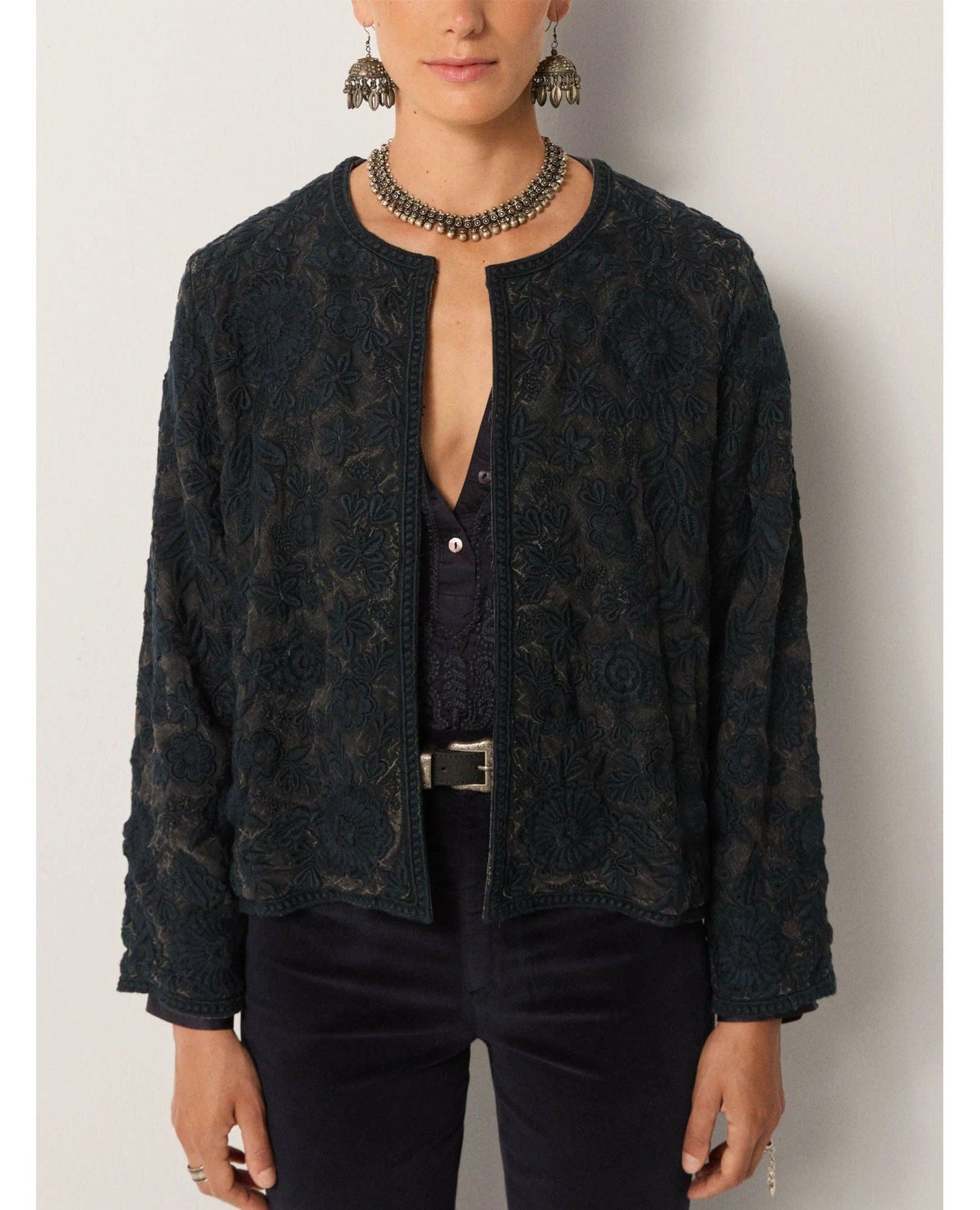 Maison Hotel Balani Jacket – Dark Blue
