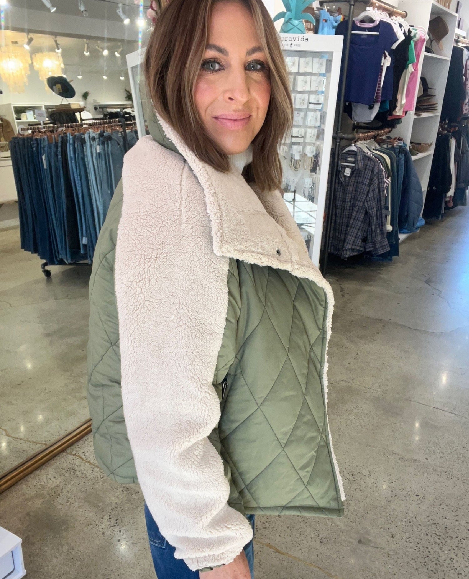 Melissa Nepton Cleta Jacket Khaki