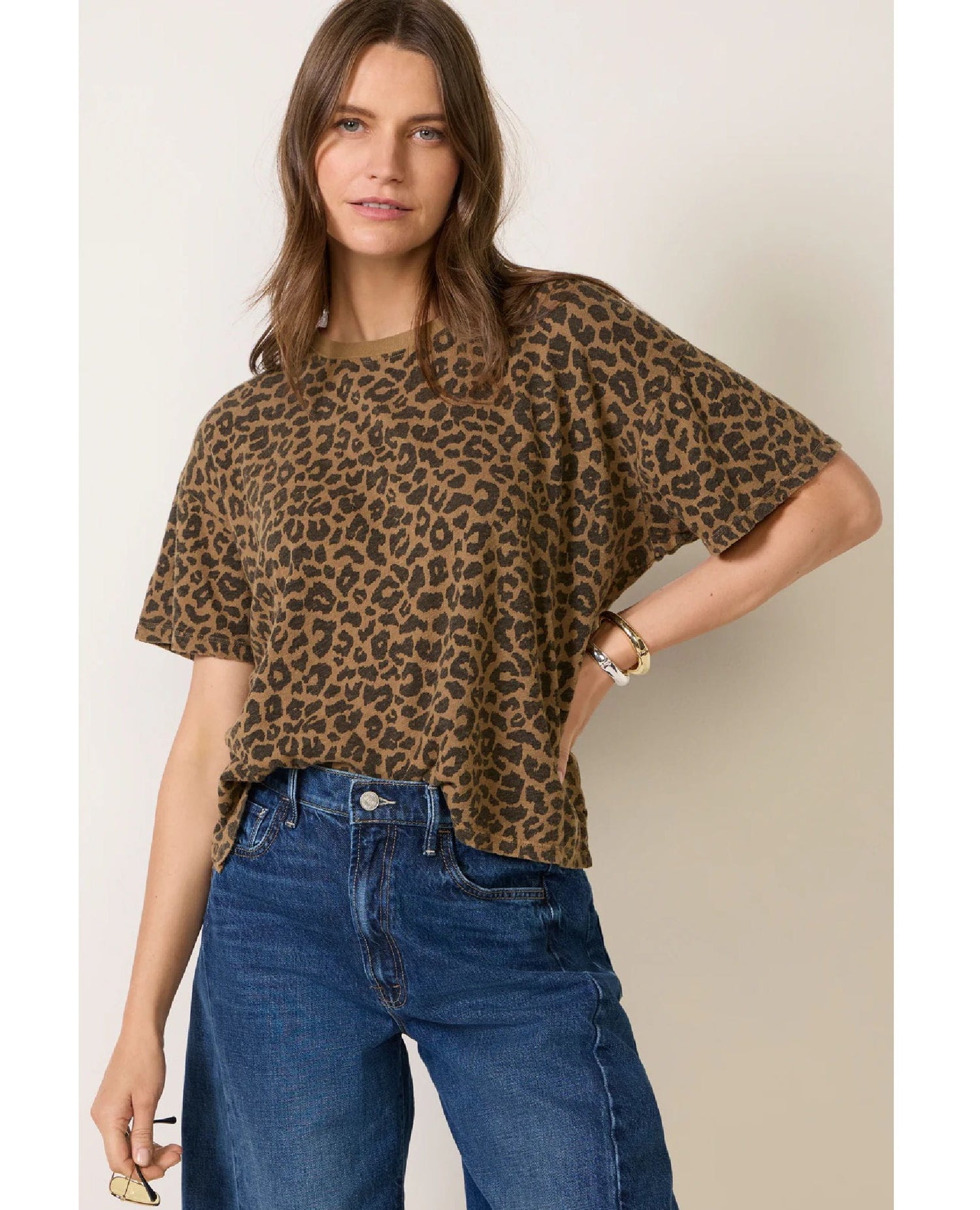Leap Year Leopard Boxy Tee