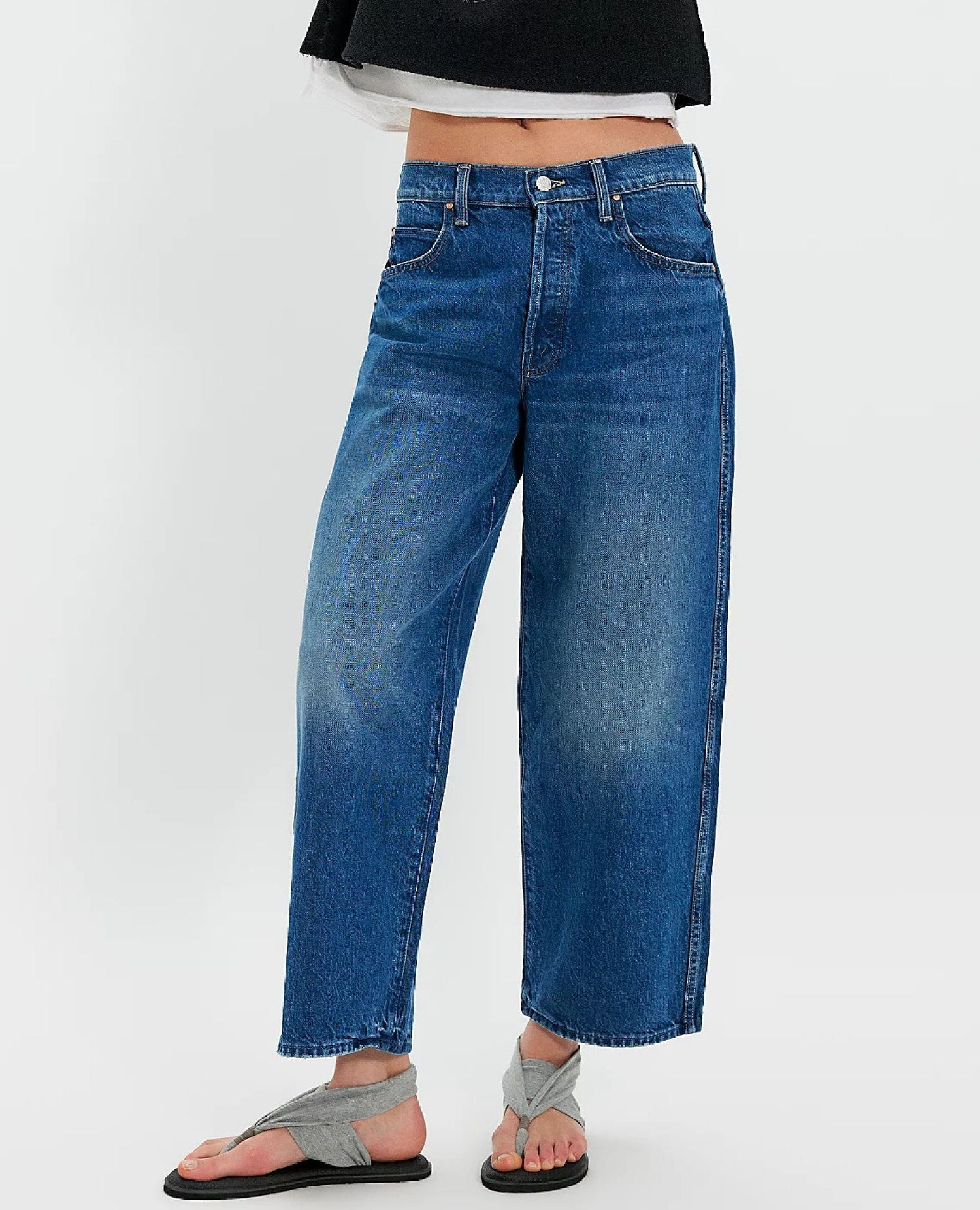 Delinquent Rigid Jean Run With It
