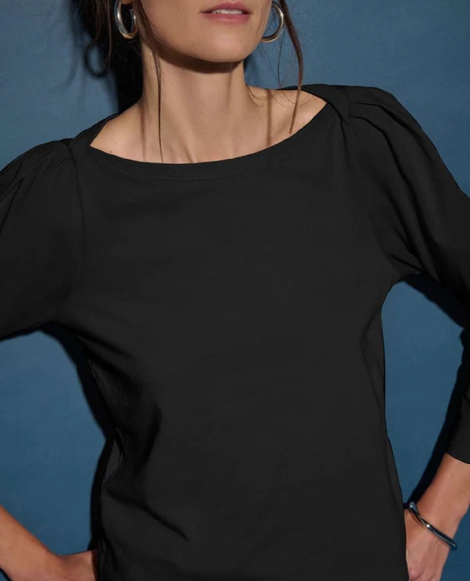 Nation Amelie Top Jet Black