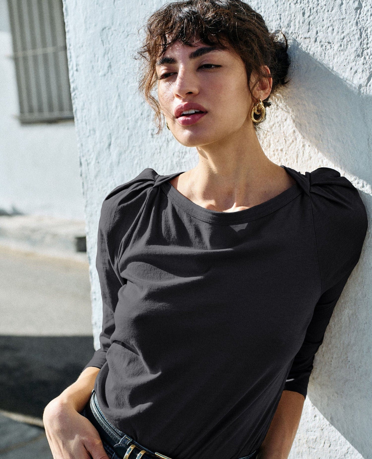 Nation Amelie Top Jet Black
