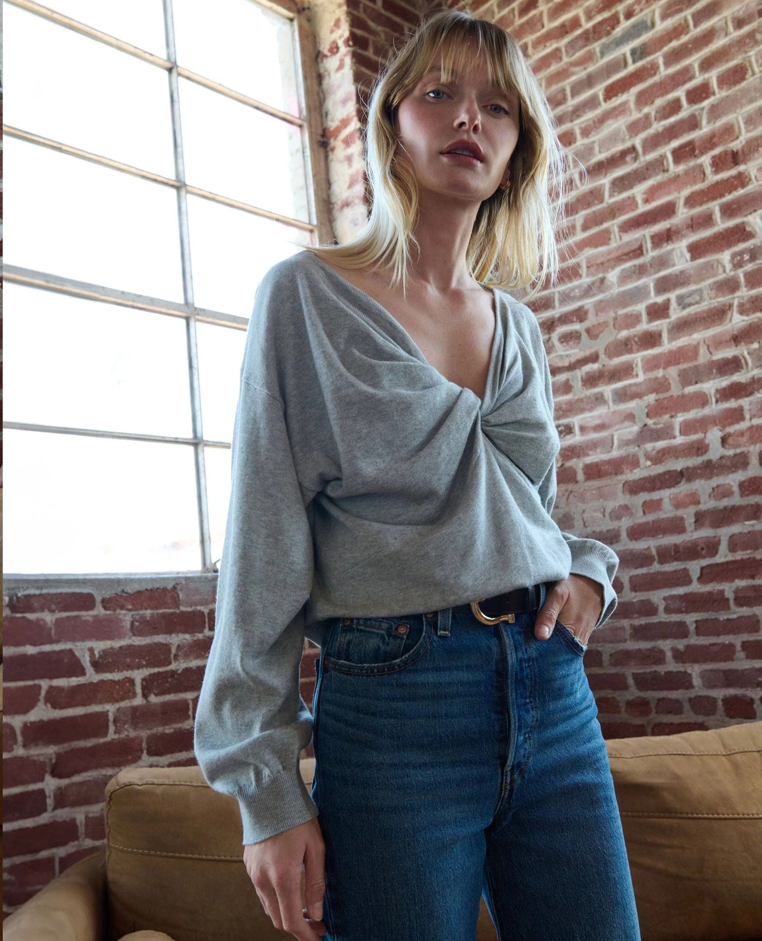 Jolie Sweater Heather Grey