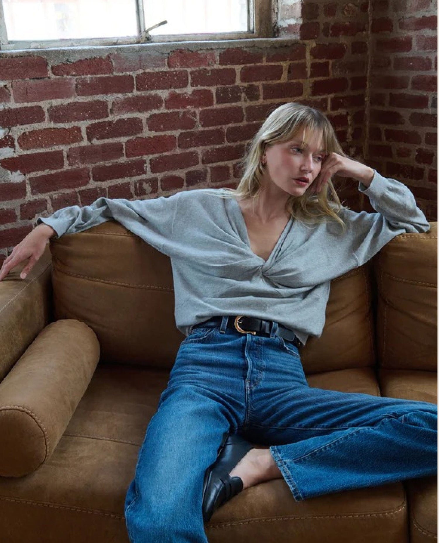 Jolie Sweater Heather Grey