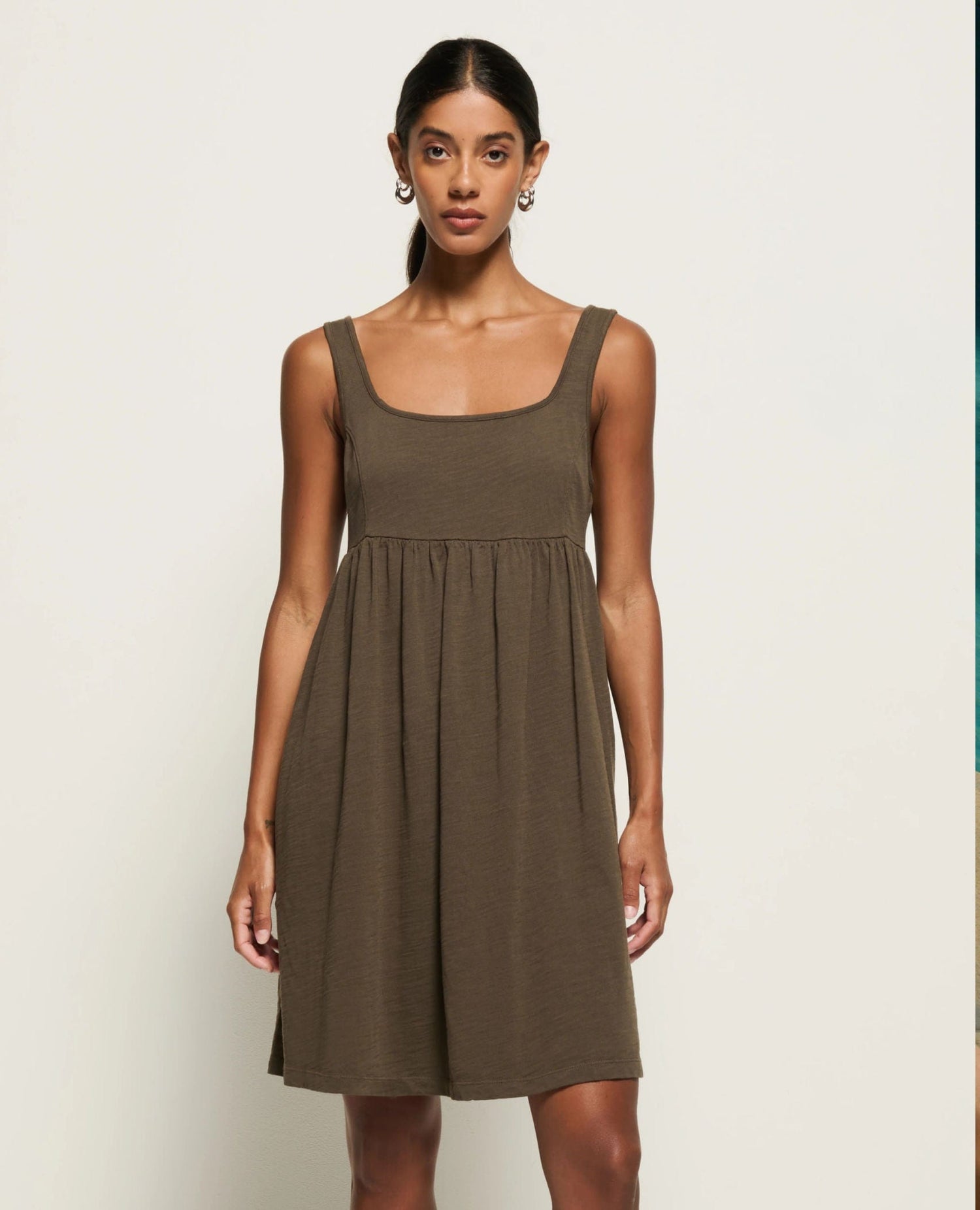 Nation Pocket Kitty Dress Espresso