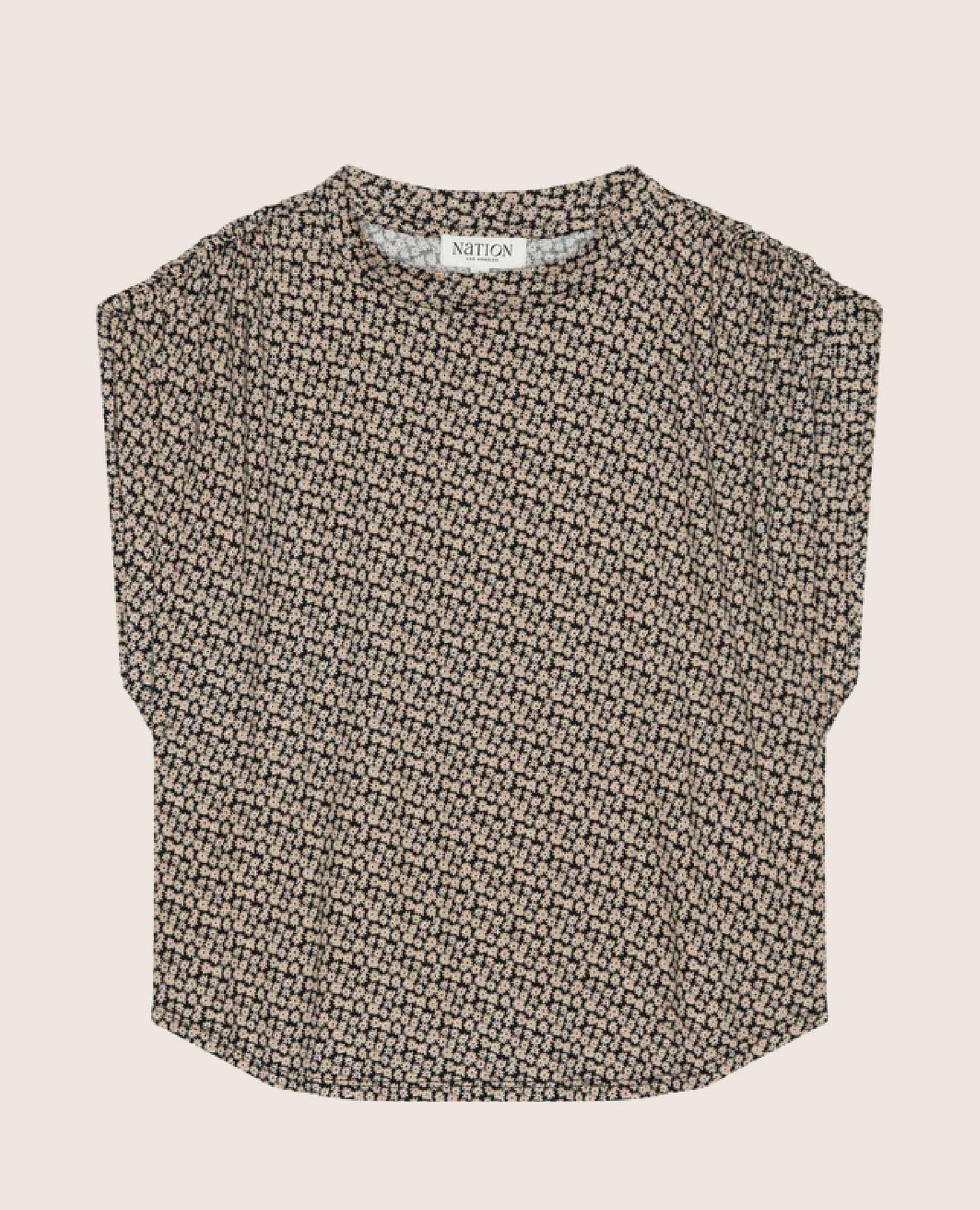 Frankie Tee Butterscotch Print