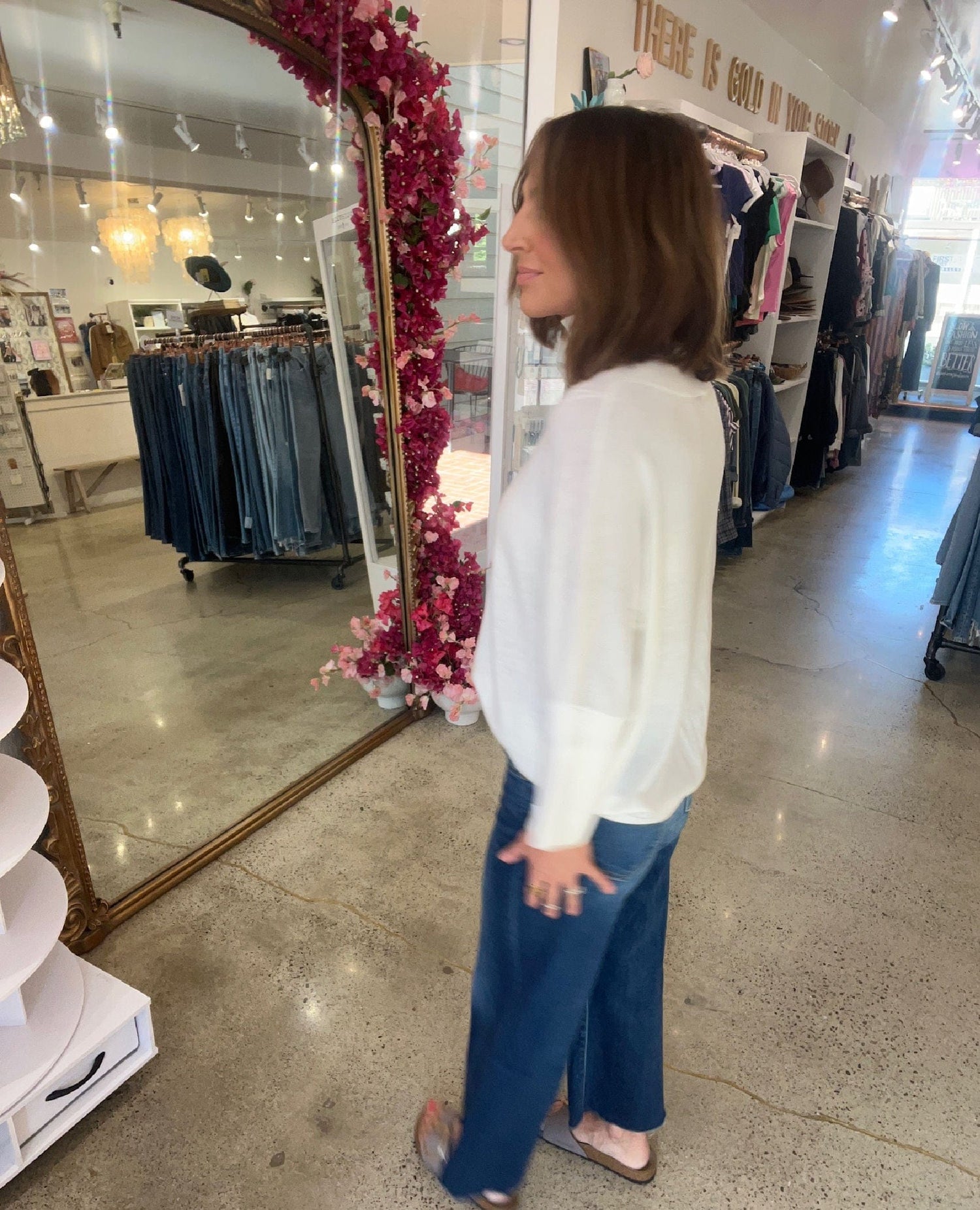 Melissa Nepton Hugo Sweater Off White