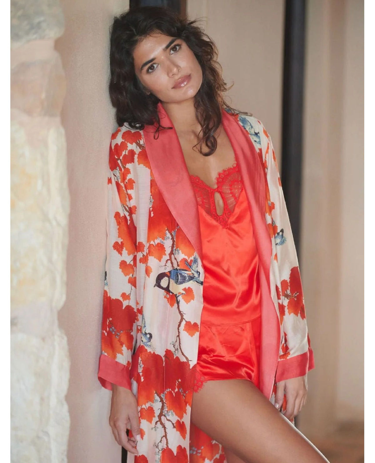 Blossom Branch Robe