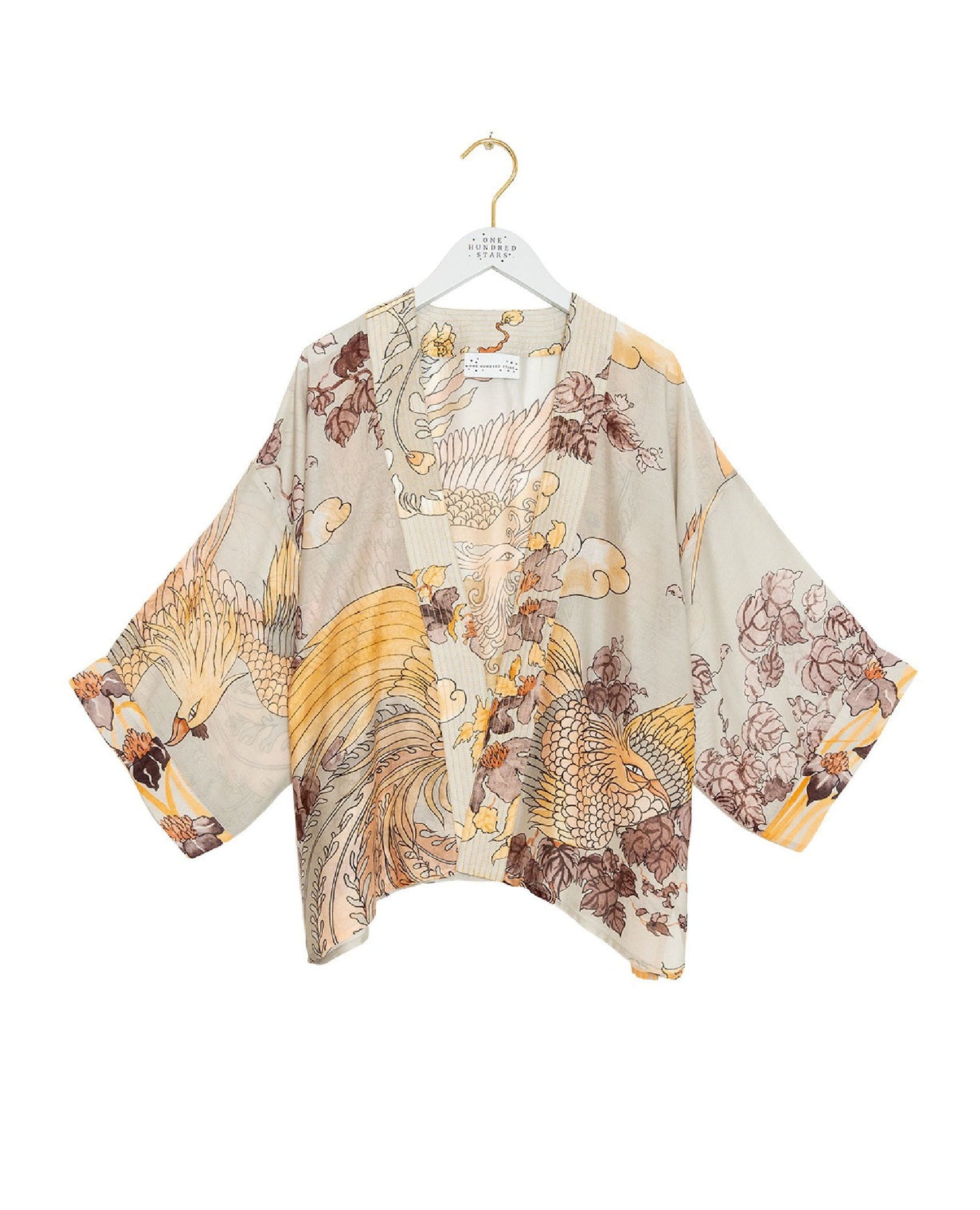 Phoenix Grey Kimono