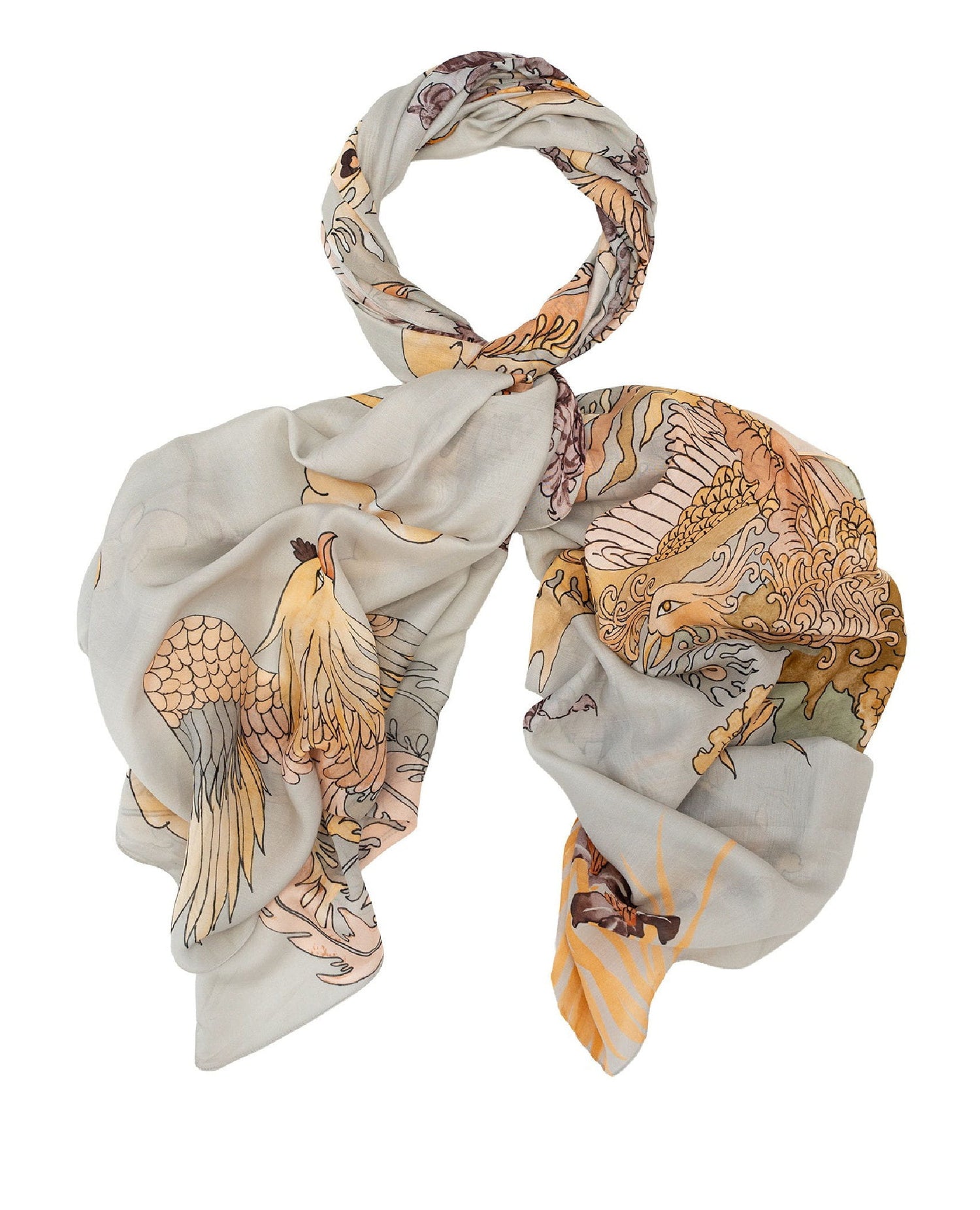Phoenix Grey Scarf