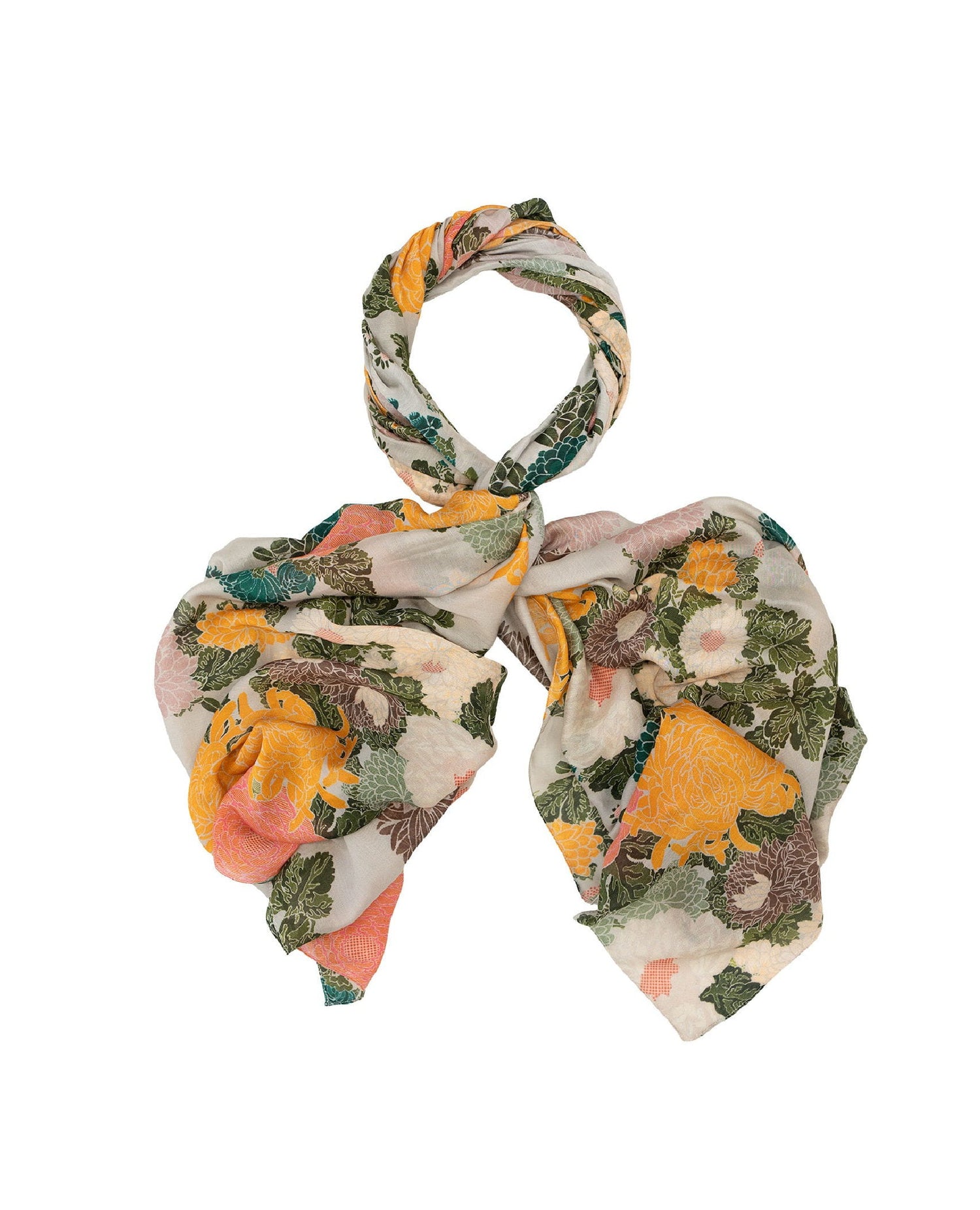 Jacquard Putty Scarf