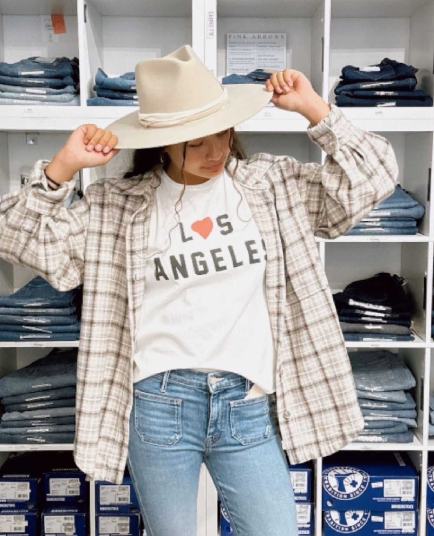 Los Angeles Heart Short Sleeve Tee