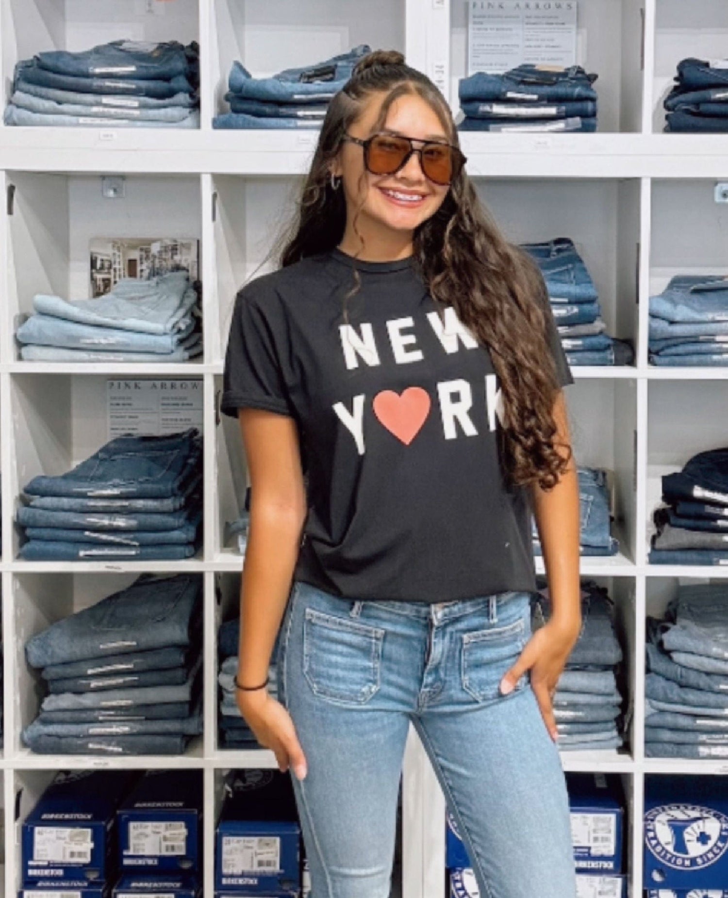 NEW YORK Black Heart Tee