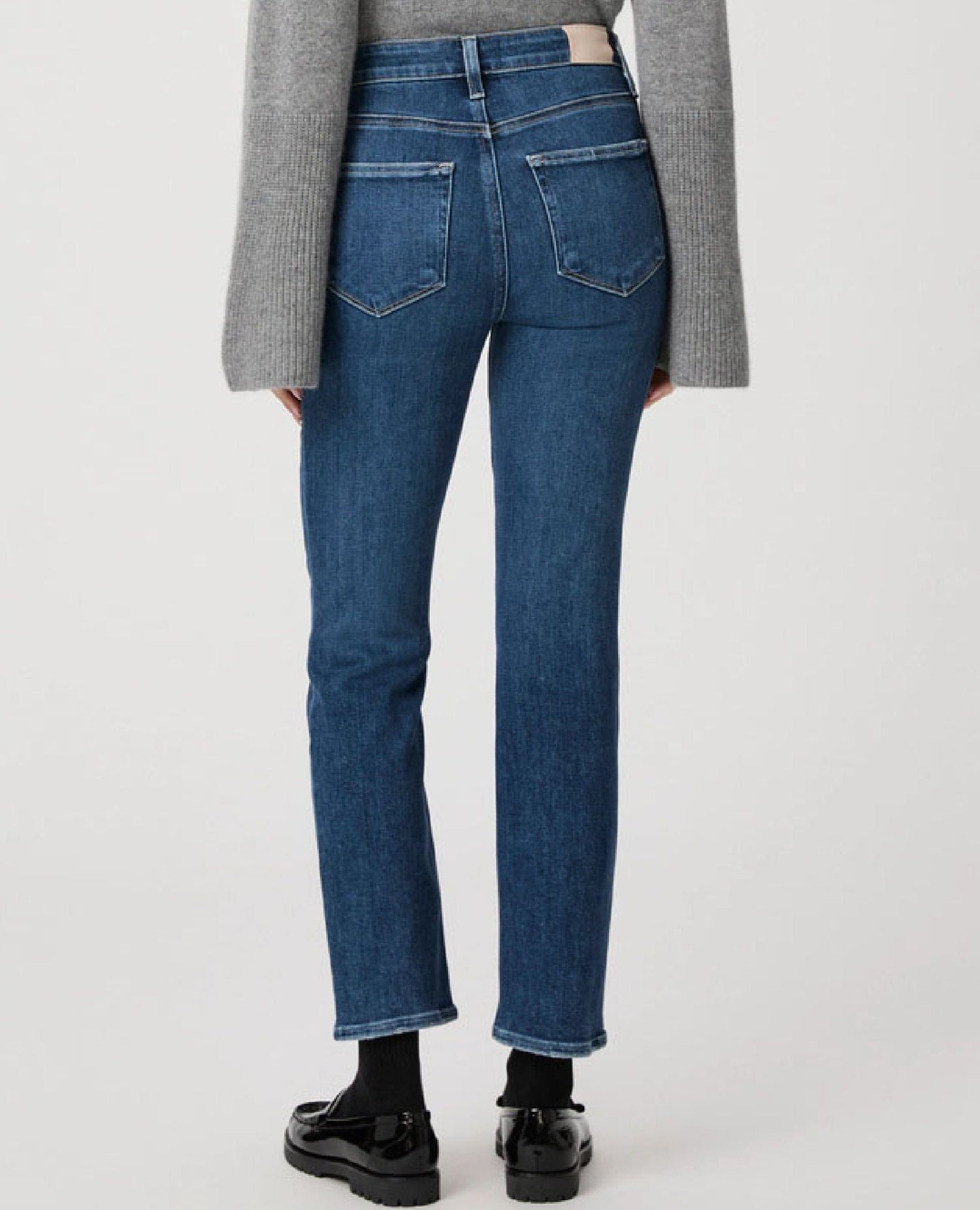 Cindy High Rise Straight Jean Arpeggio