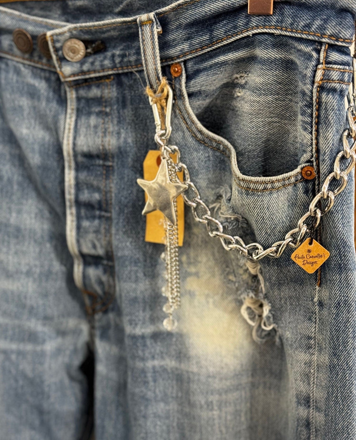 Star Jean Chain Silver