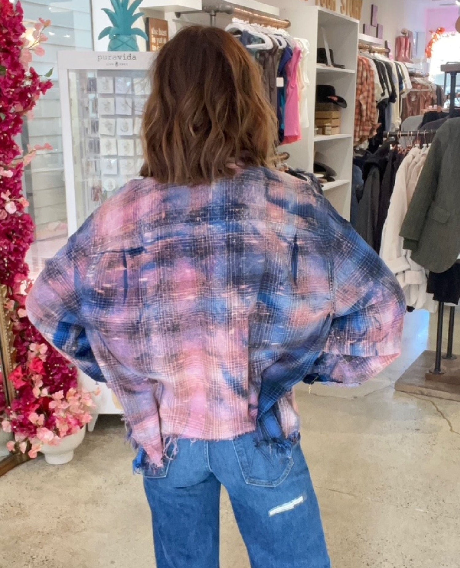 Amethyst Sky Flannel – One Size (purple)