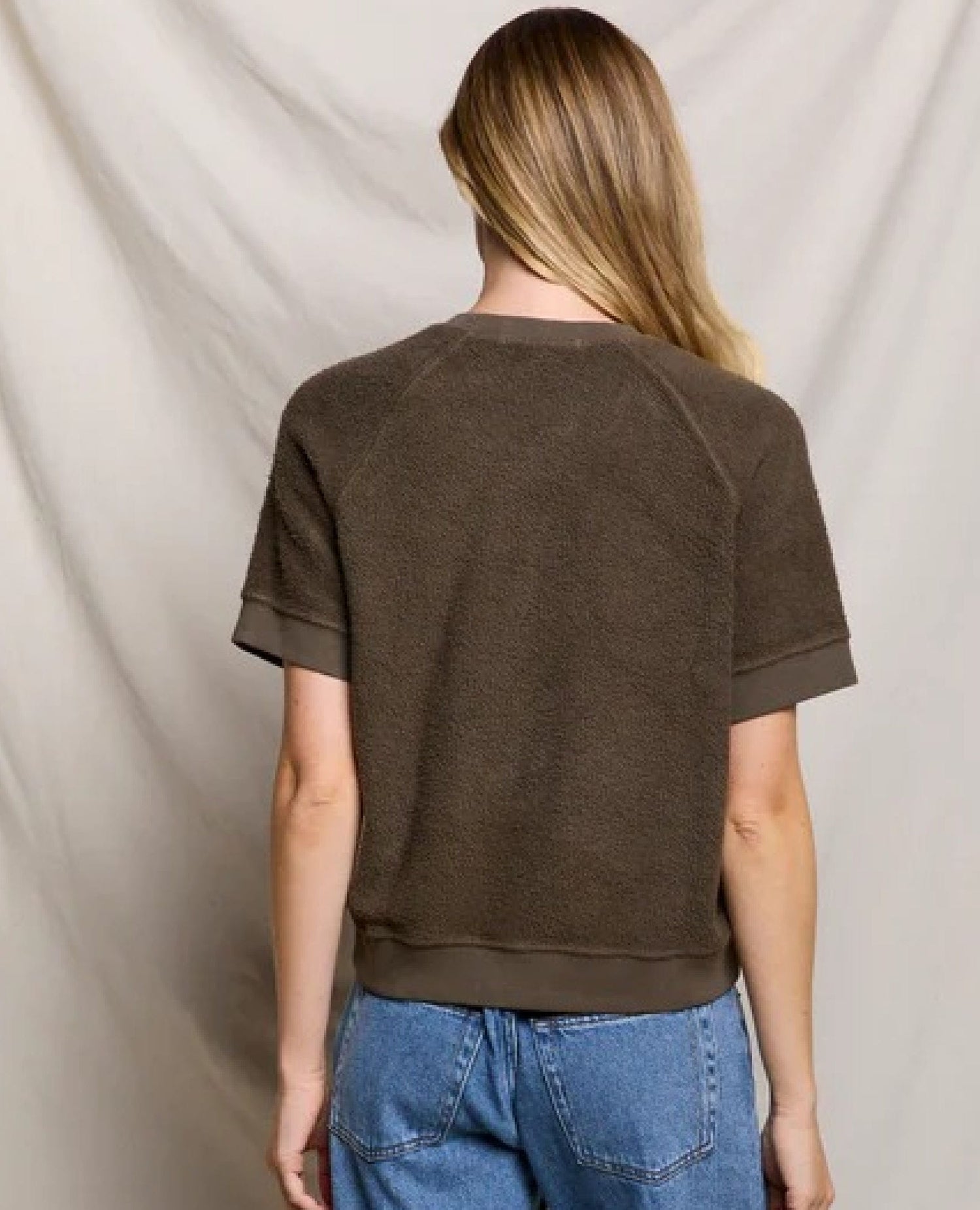 Ziggy Short Sleeve Sweatshirt Olive