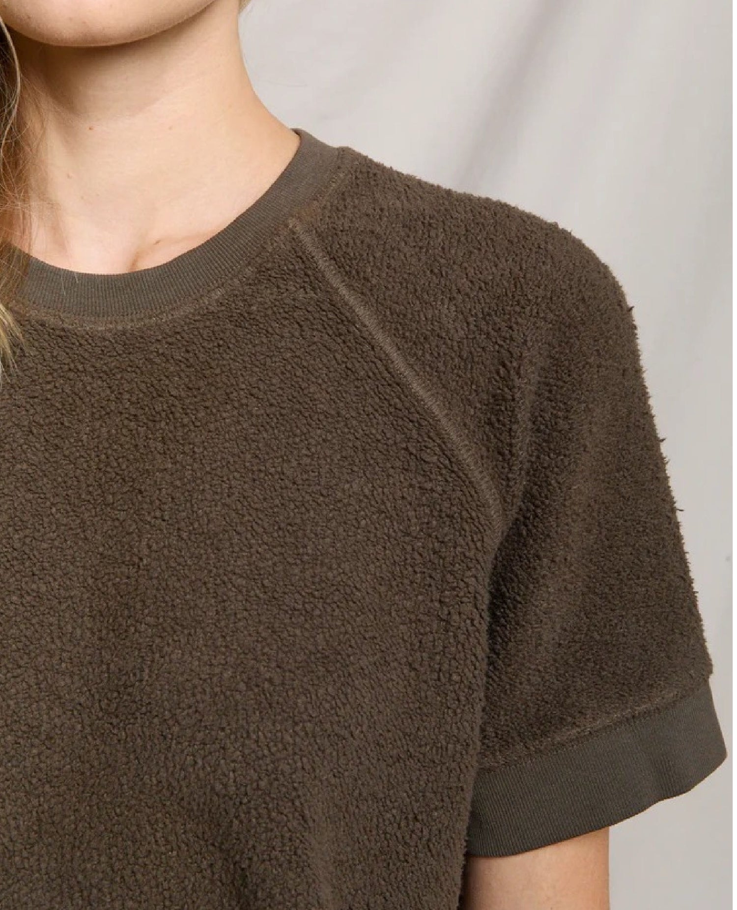 Ziggy Short Sleeve Sweatshirt Olive