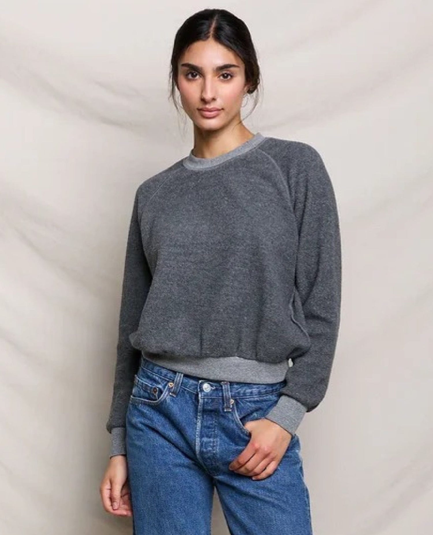 Ziggy Dark Heather Grey Sweatshirt