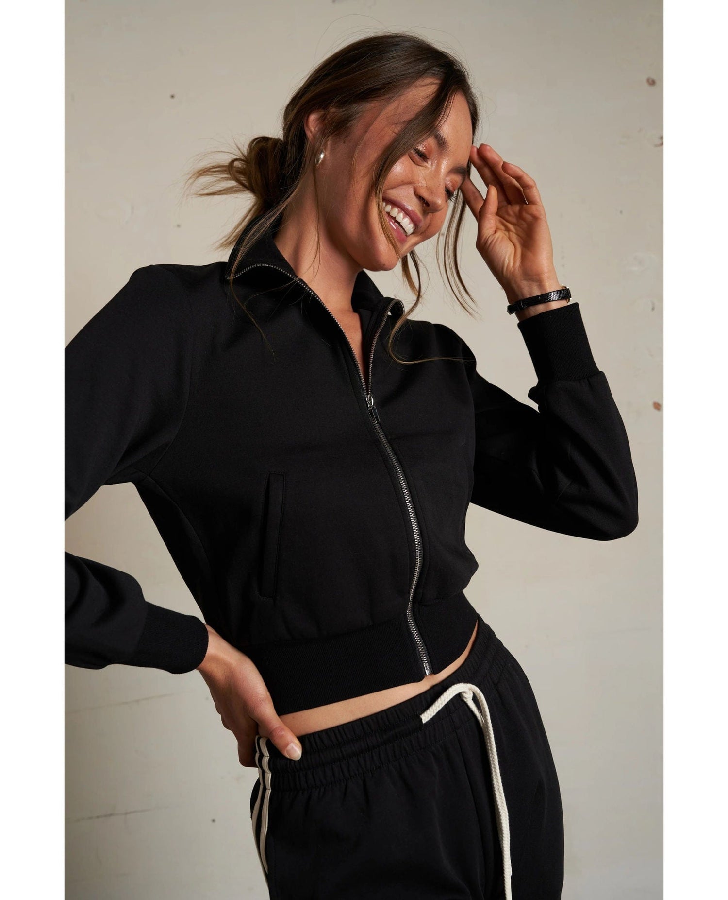 Perfect Milana Travel Track Jacket Black