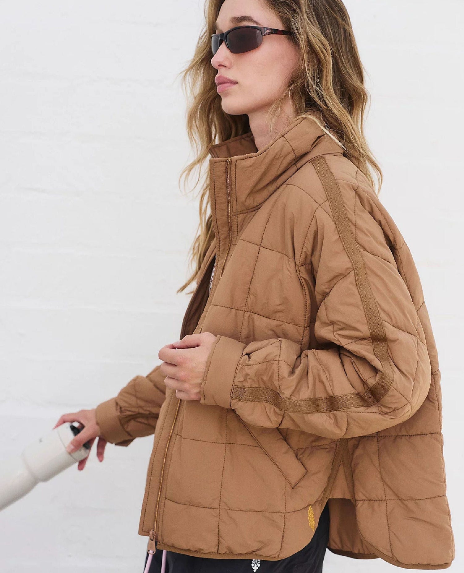 Pippa Packable Puffer in Twig