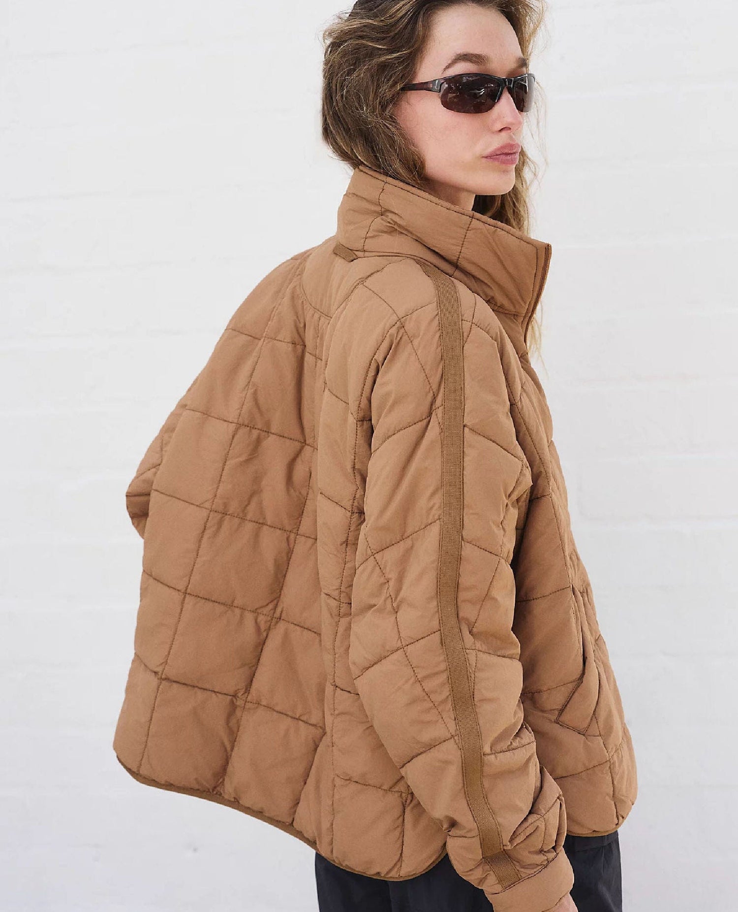 Pippa Packable Puffer in Twig