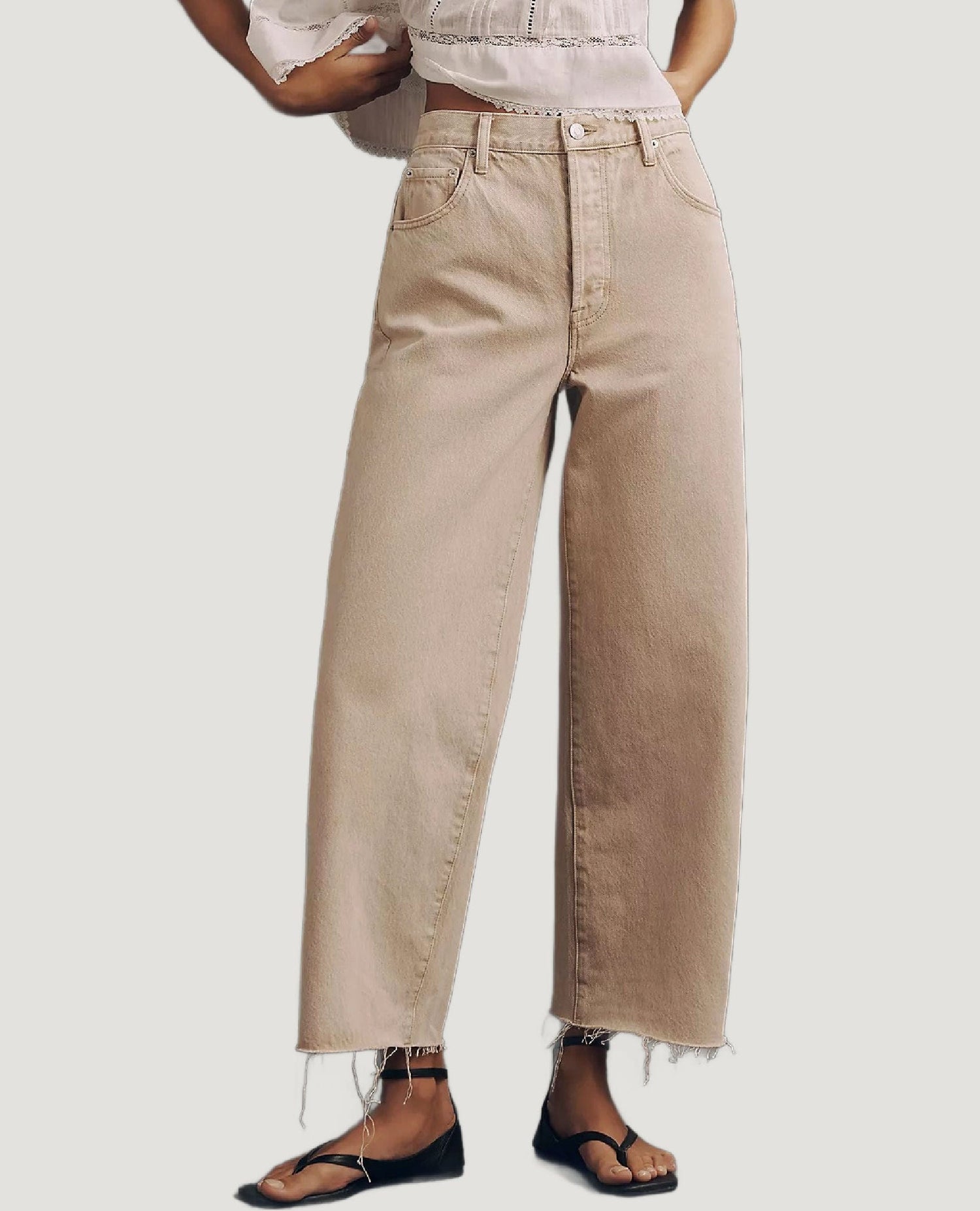 Tate Rigid Fray Spring Sesame