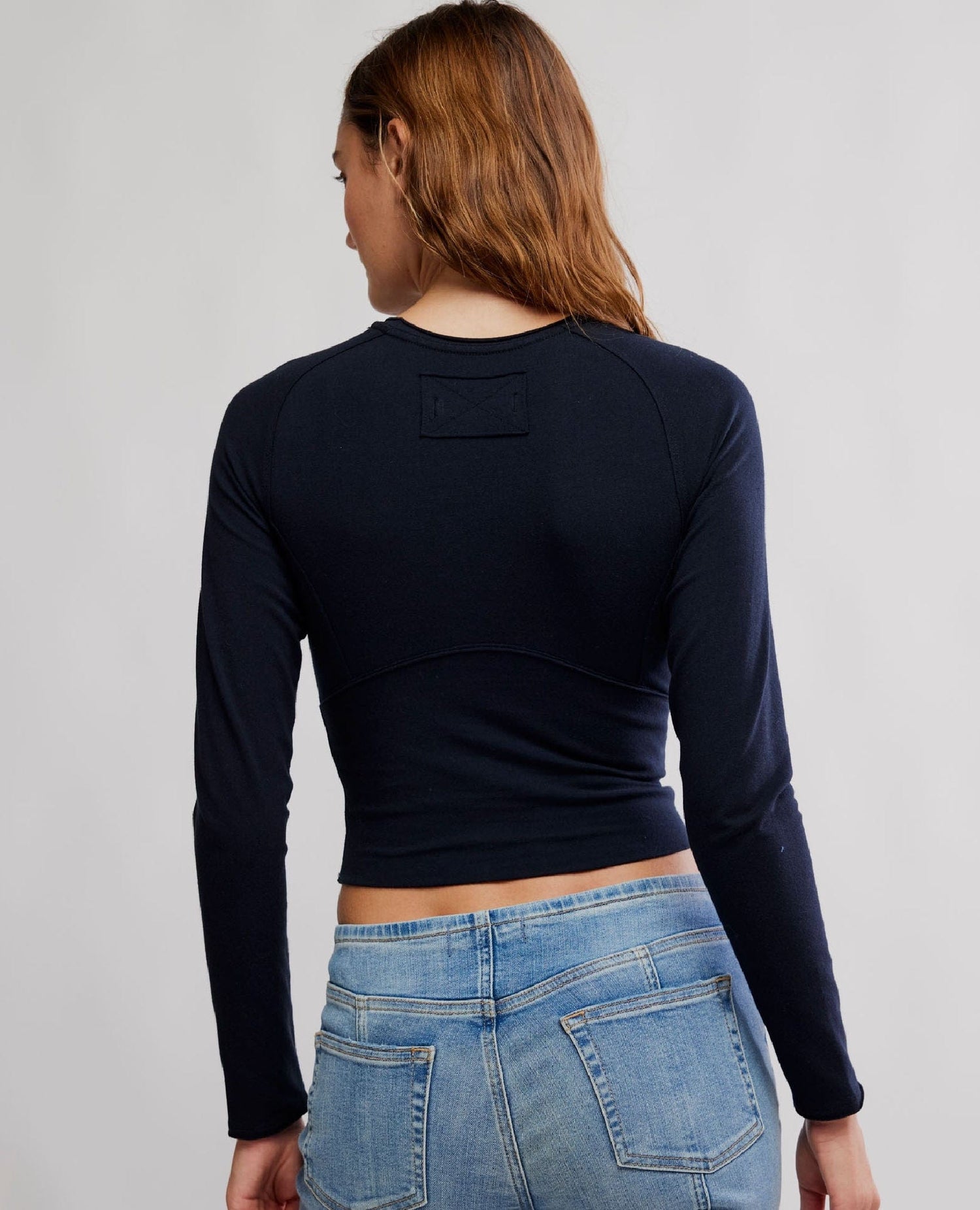 Protagonist Long Sleeve Tee in Black