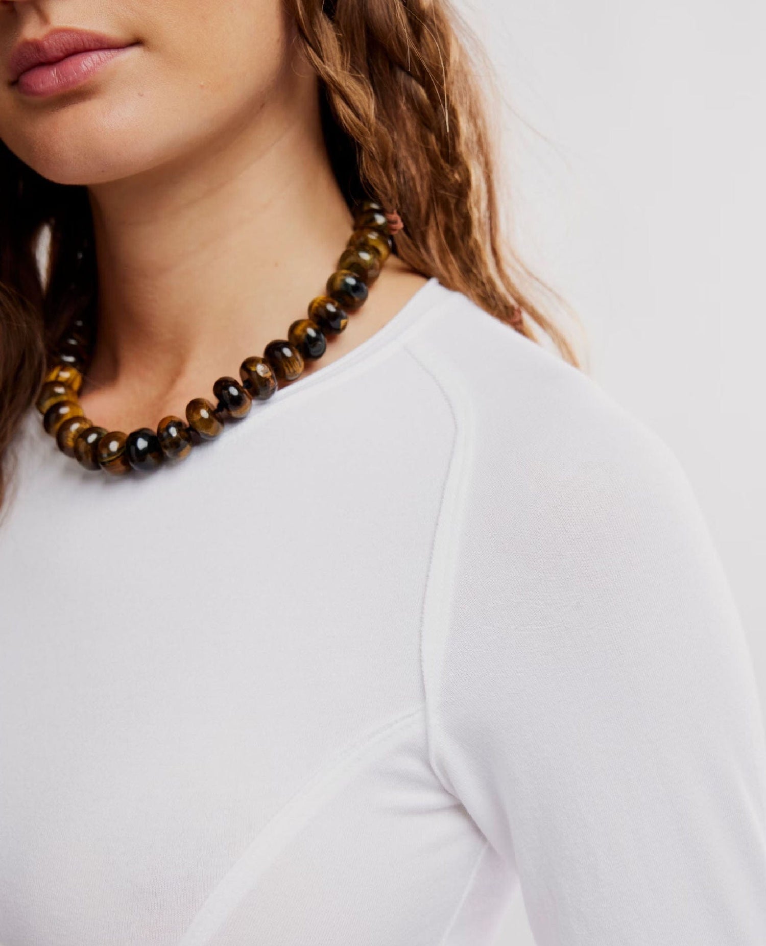 Protagonist Long Sleeve Tee in Ivory