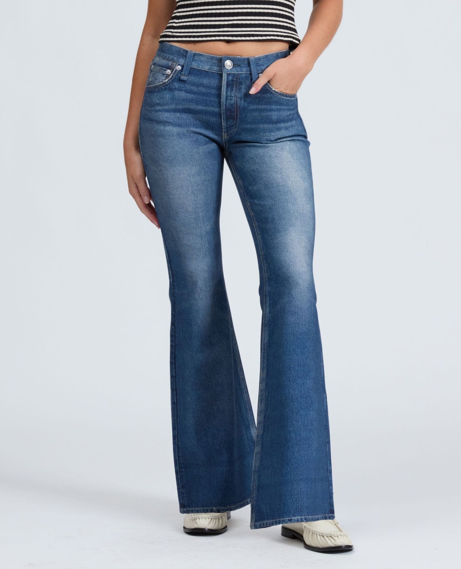 Rag & Bone Viral Sweatpant Jean Dahlia