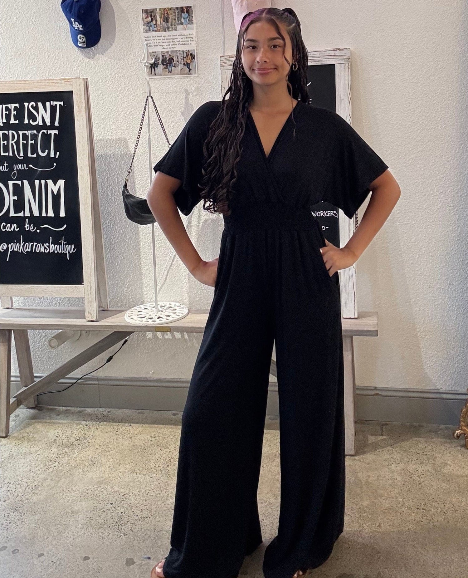 Sunfest Jumpsuit Mirage Black