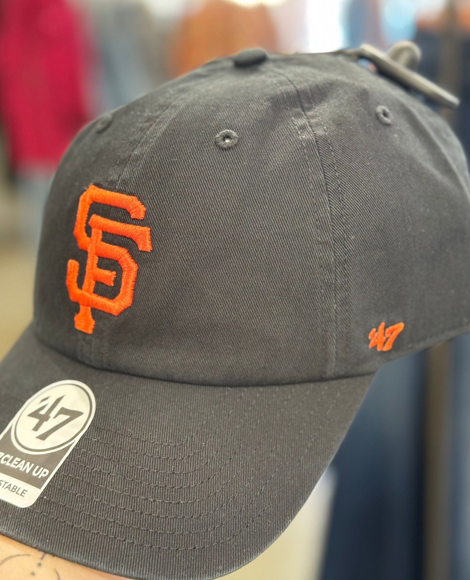 SF Giants Baseball Hat Black