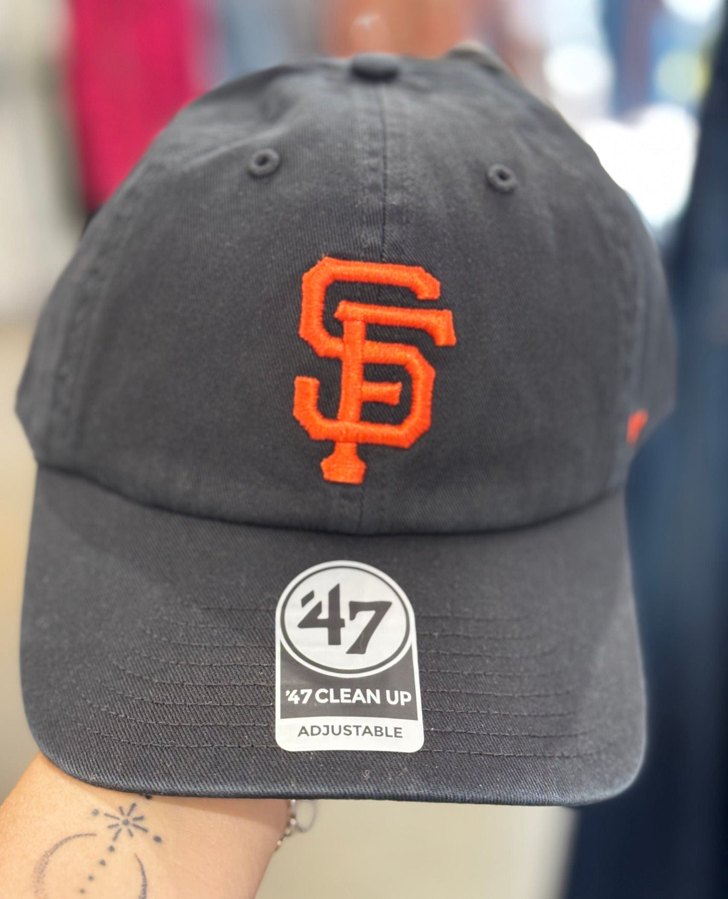 SF Giants Baseball Hat Black