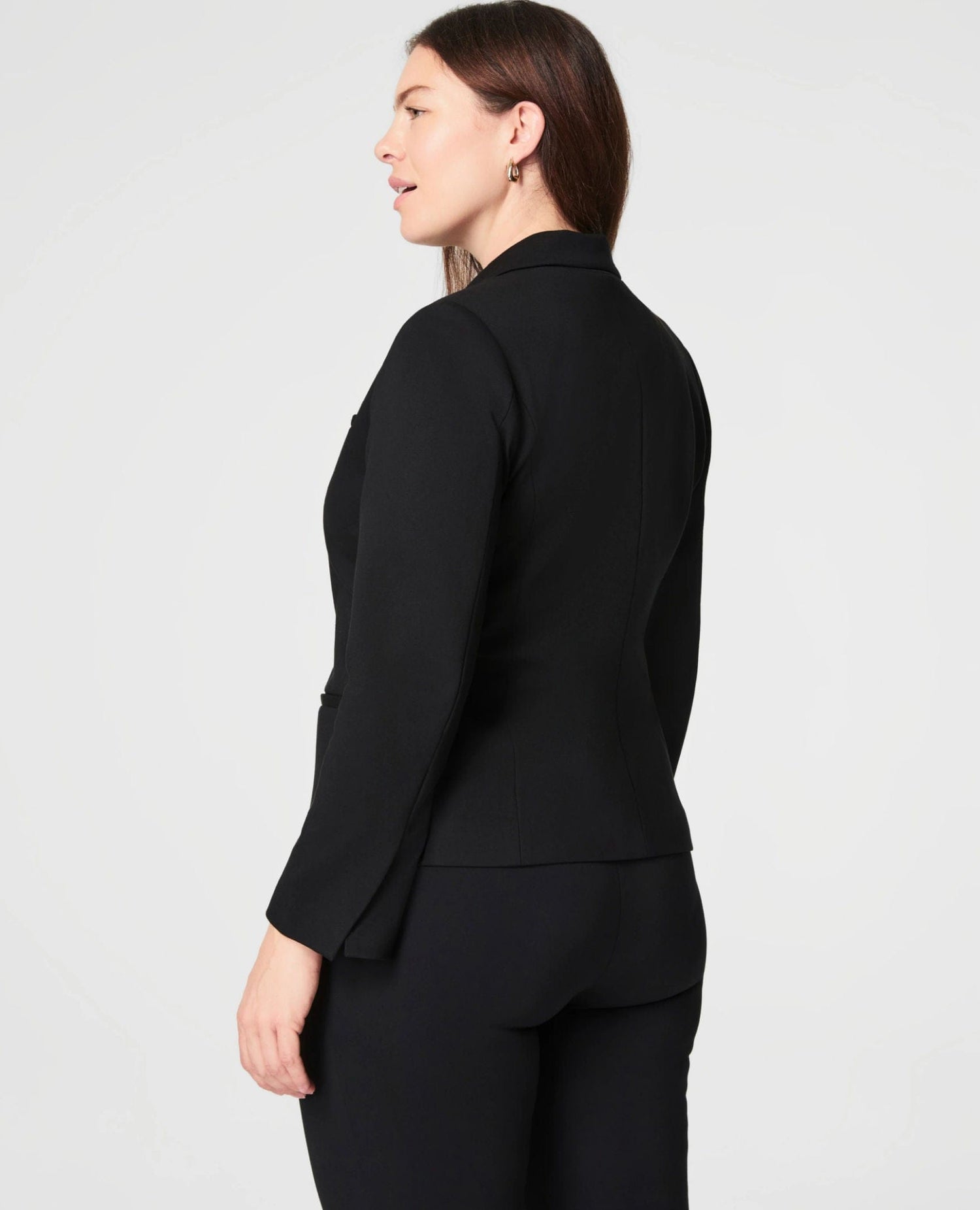 SPANX Ponte Blazer Black