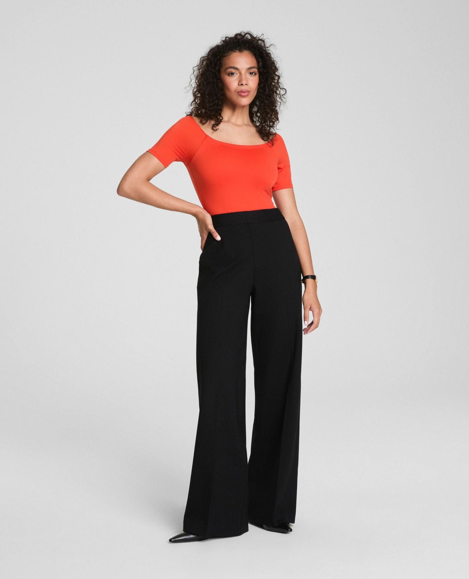 Spanx Perfect Fit Ponte Wide Leg Pant