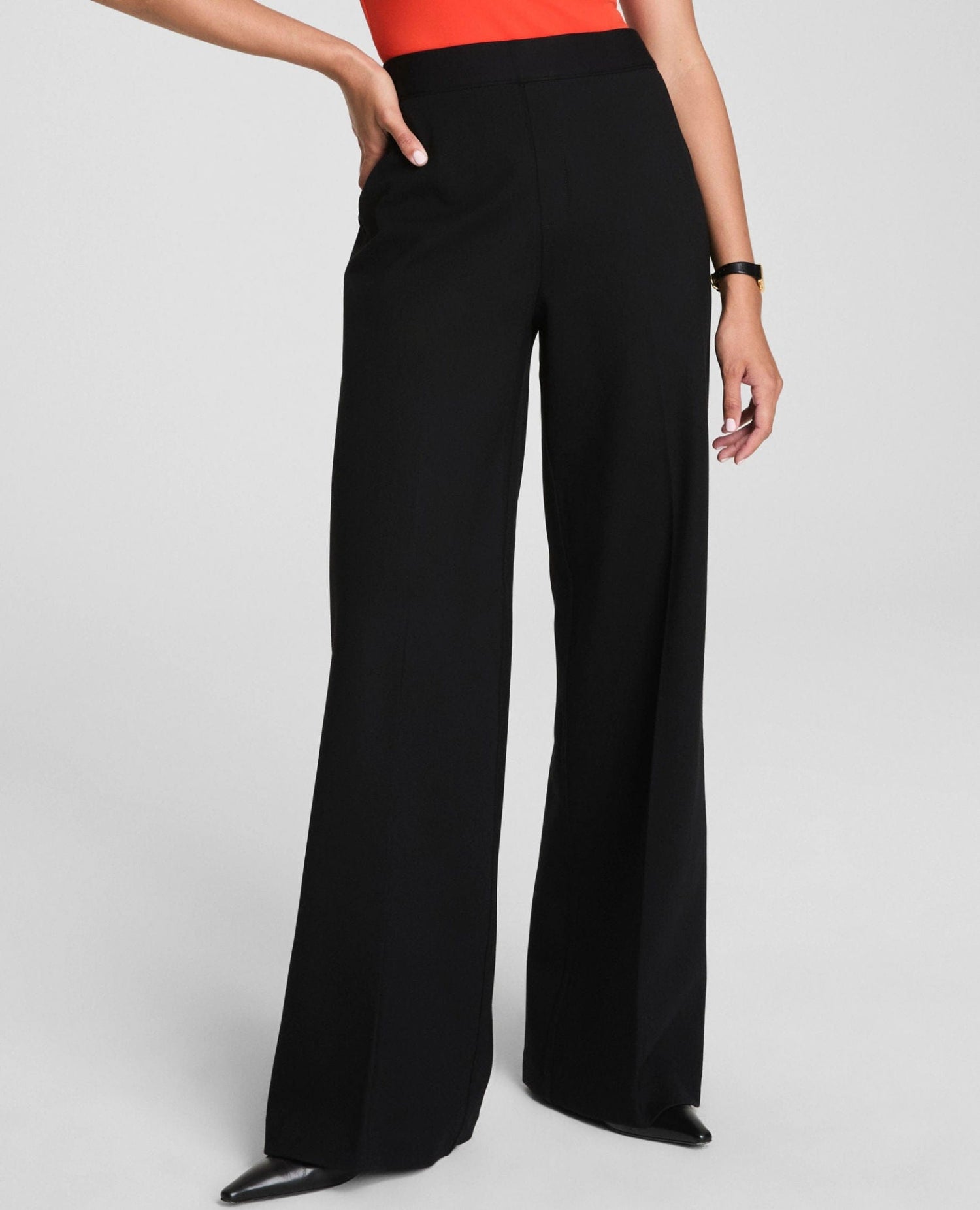 Spanx Perfect Fit Ponte Wide Leg Pant