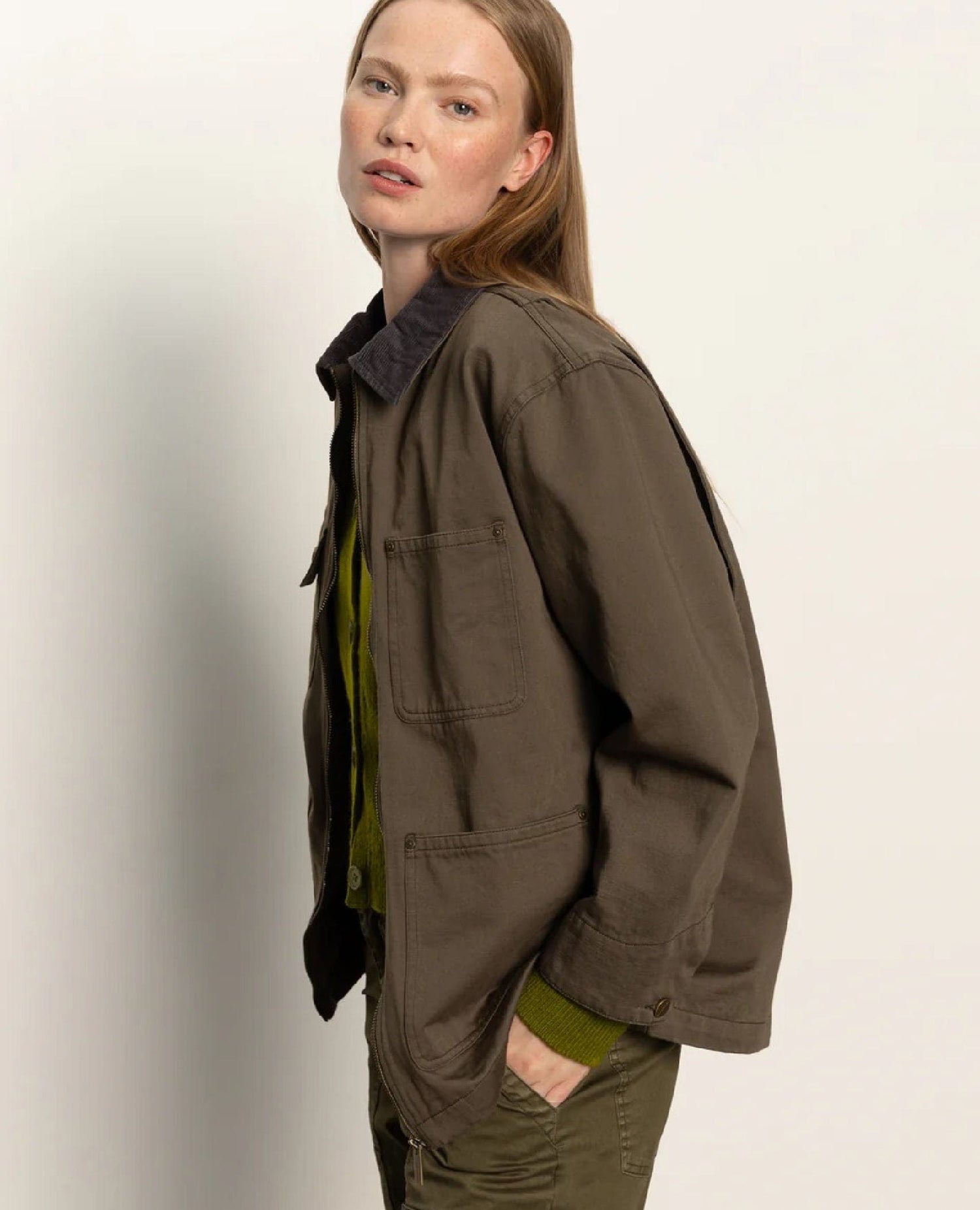 Barn Jacket Burnt Olive