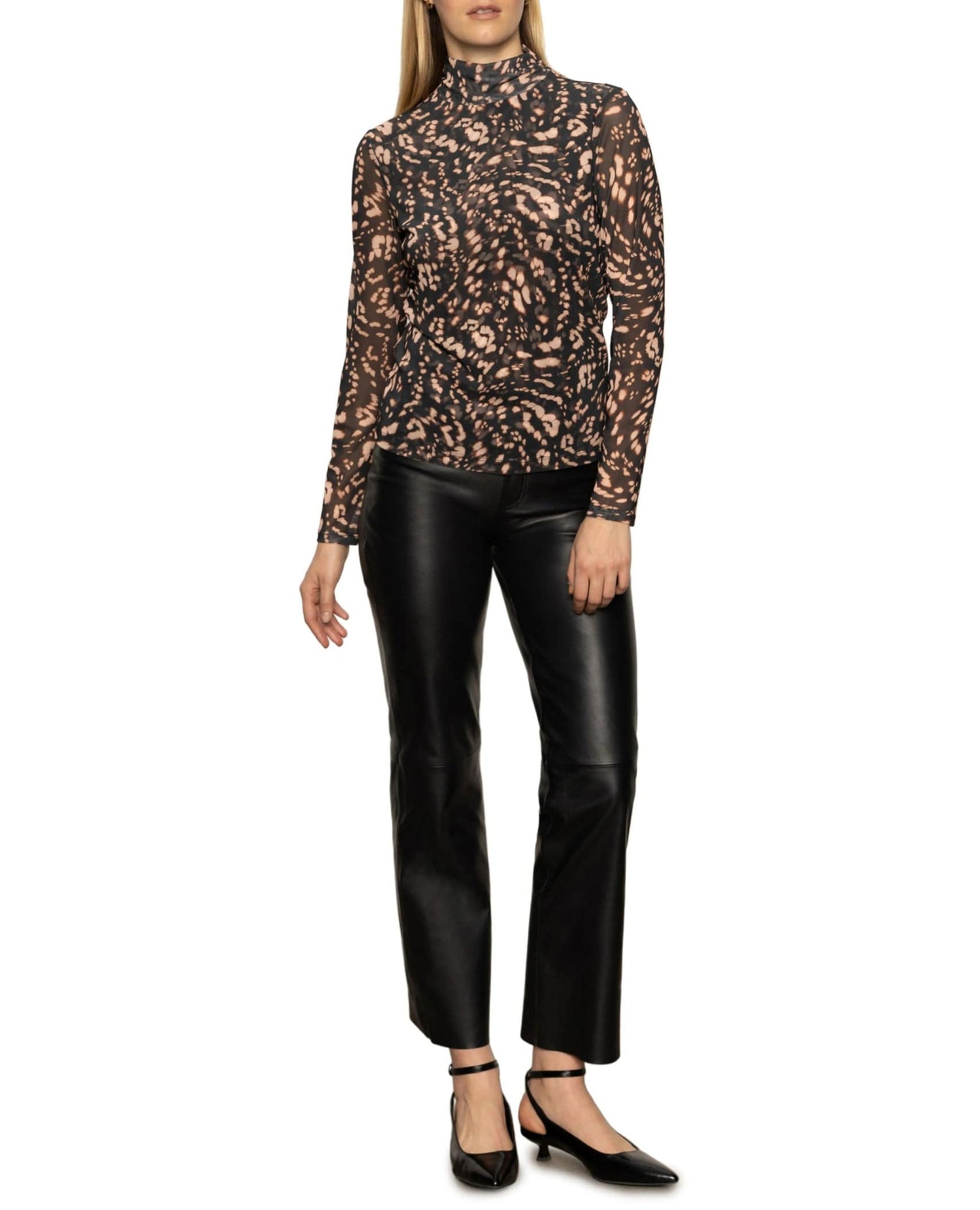 Long Sleeve Mesh Top Nocturnal