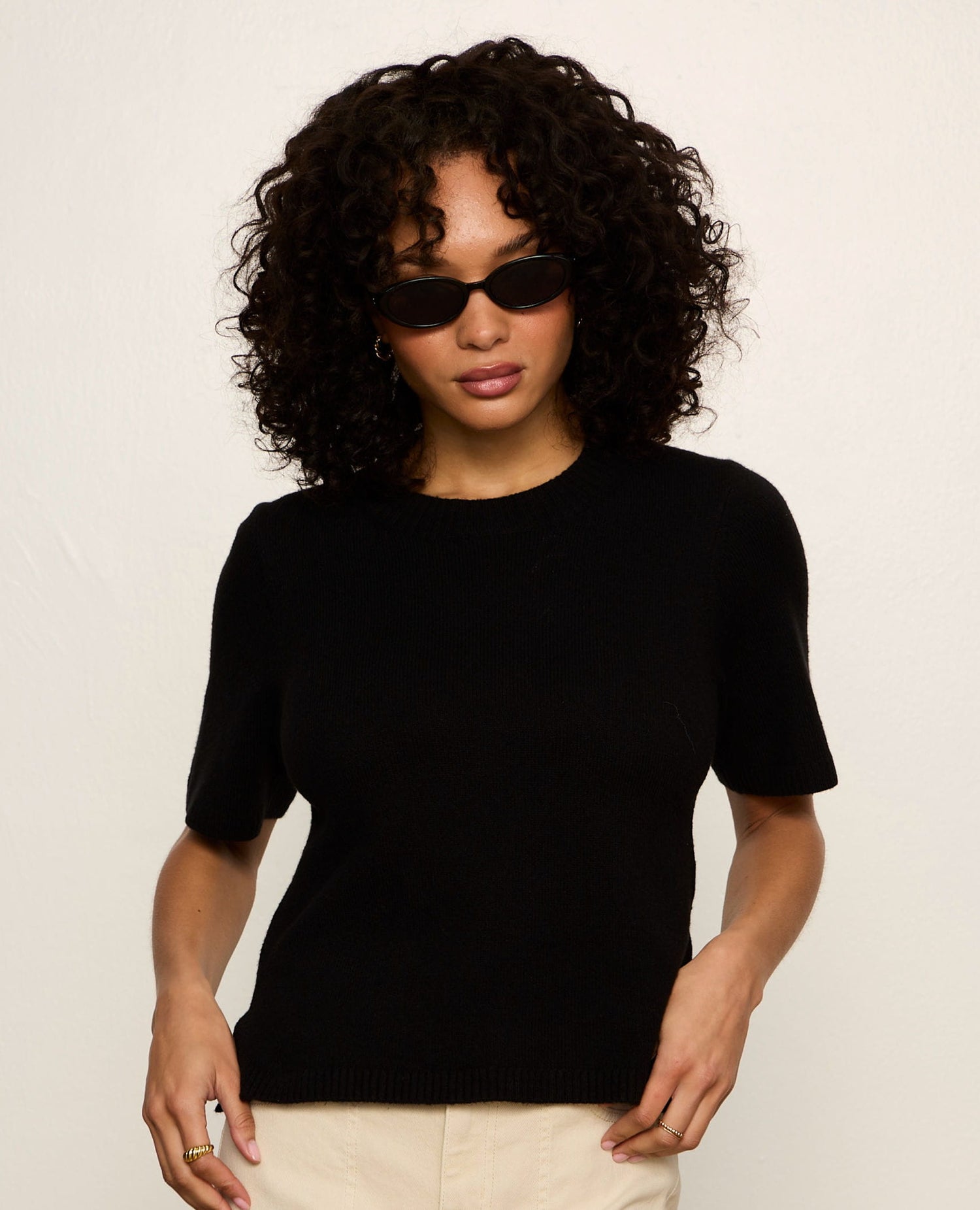 Sweater Tee Black