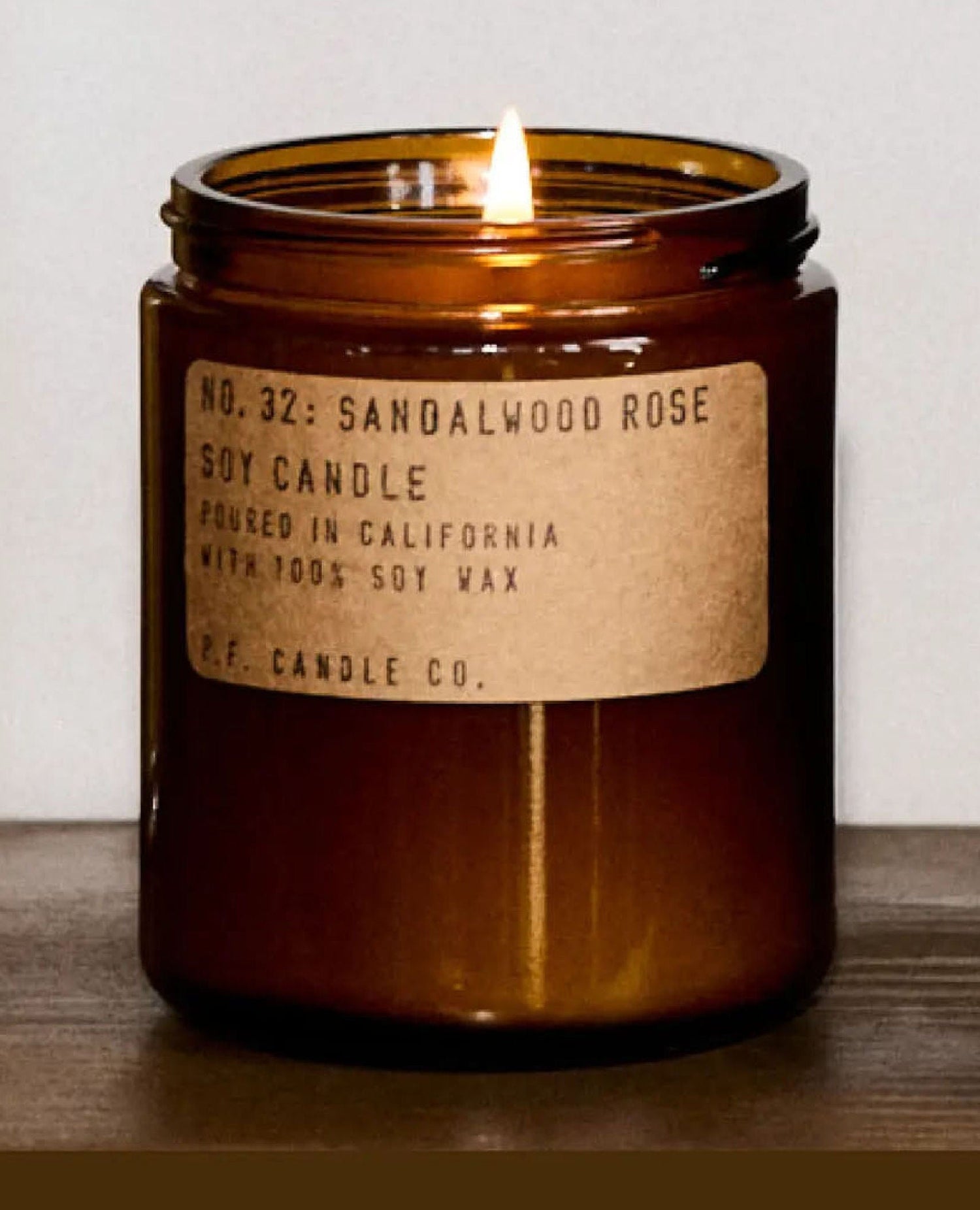 Sandlewood Rose Soy Candle