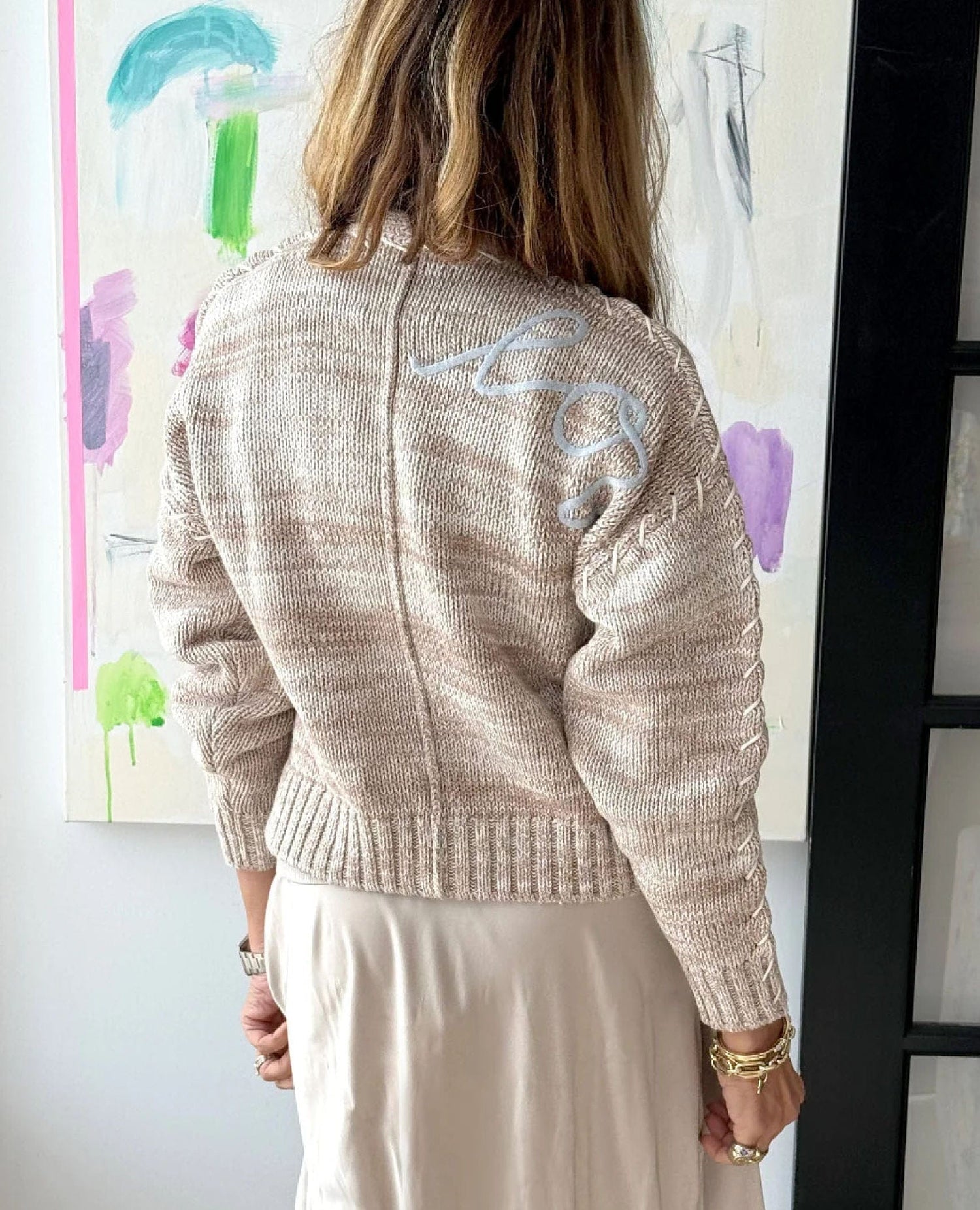 Sienna Love Cardigan Latte