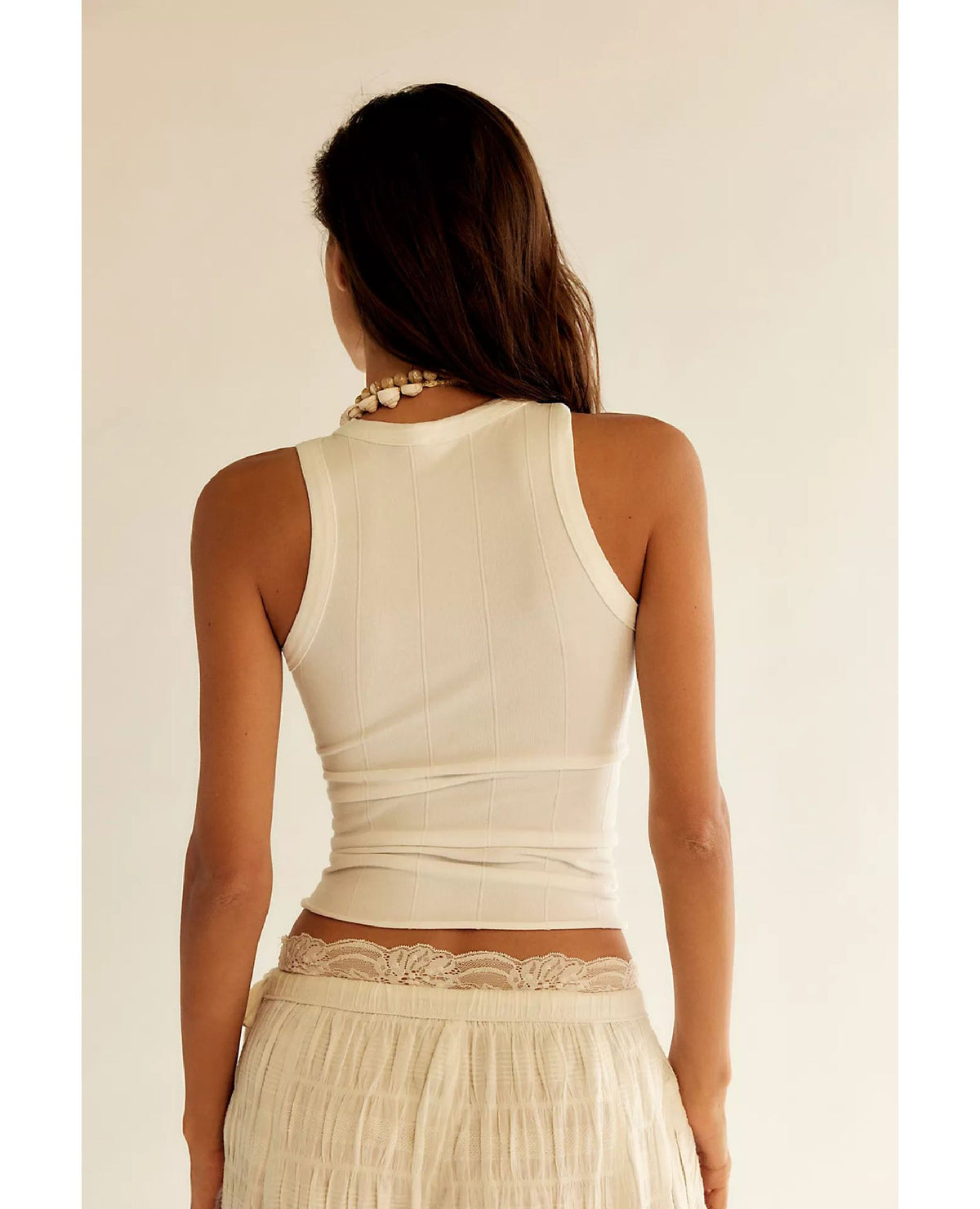 So Soft Seamless Top Ivory