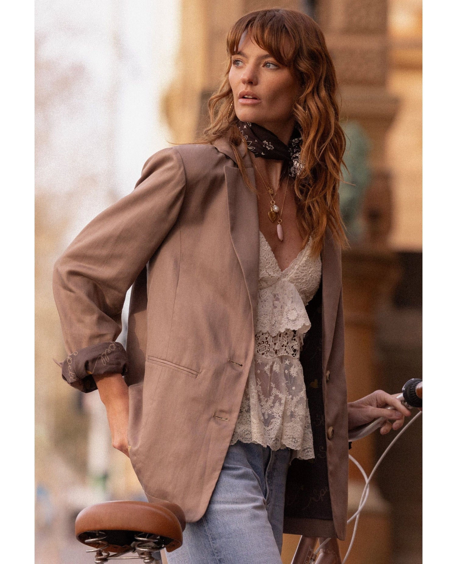 Dallas Blazer Smokey Taupe