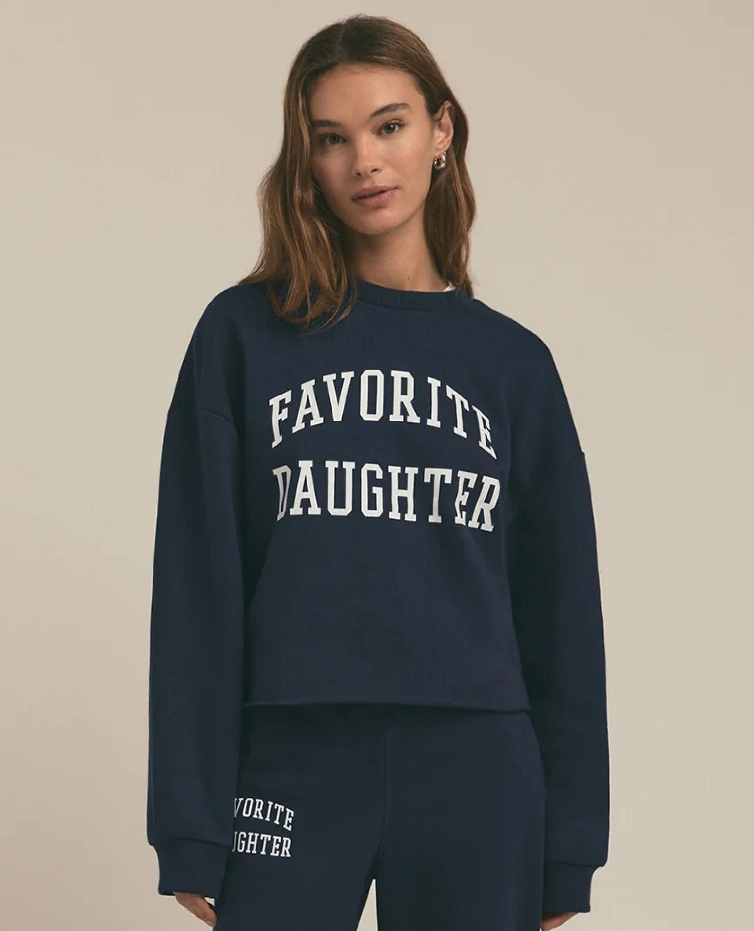 Favorite Daughter Cropped Navy