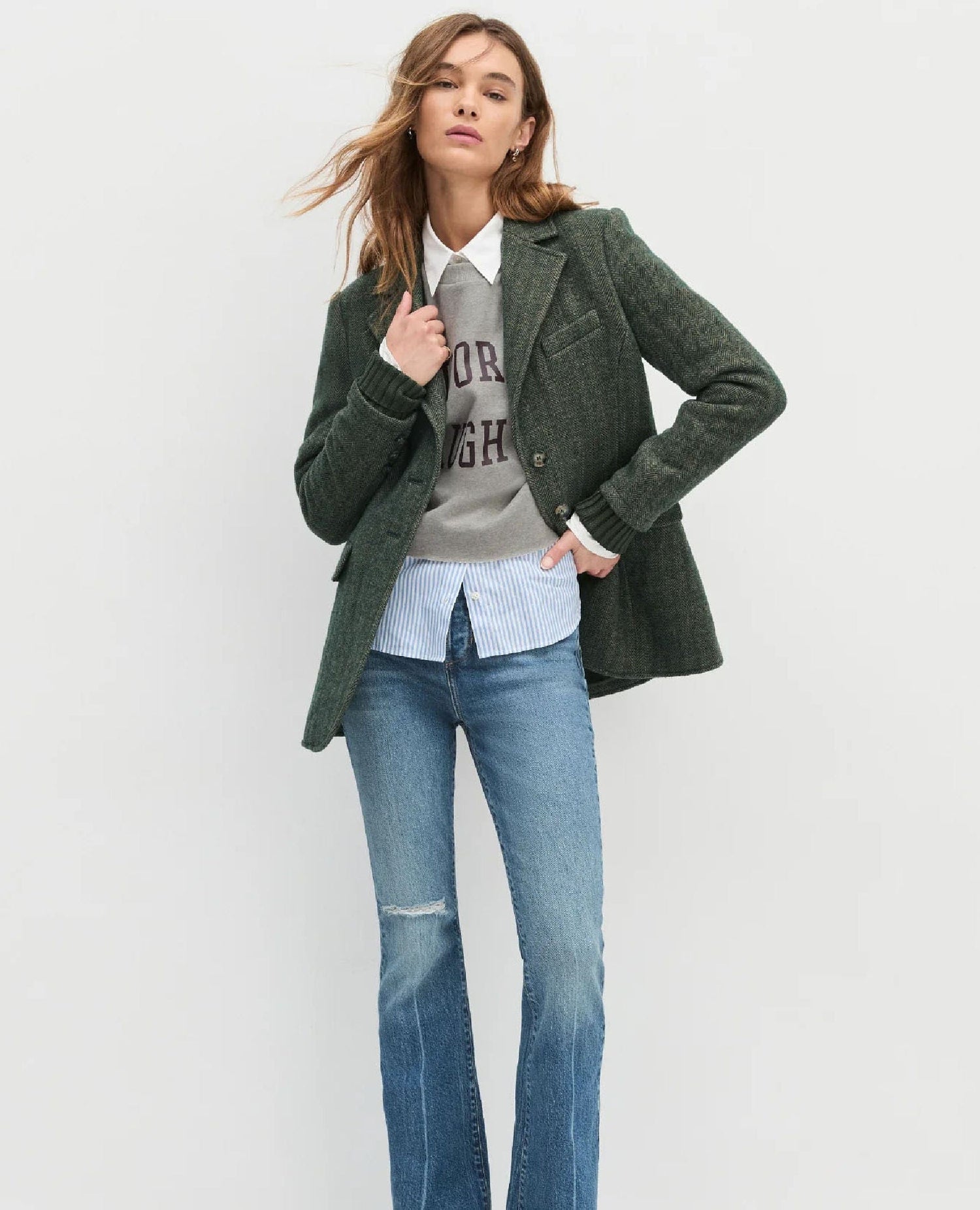 The City Blazer Yorkshire Herringbone