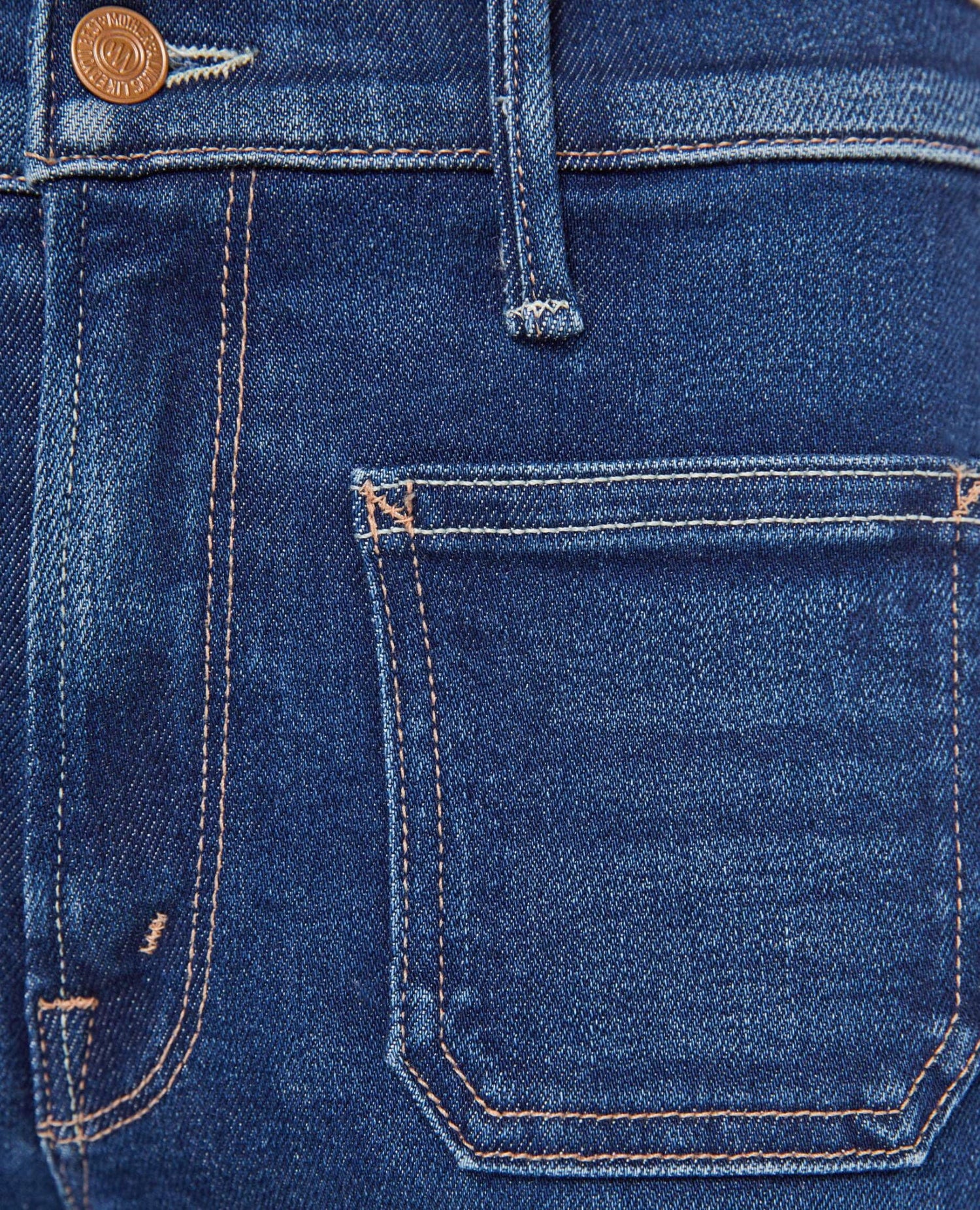 The Patch Pocket Mid-Rise Maven Ankle Jeans Cocktail Hour