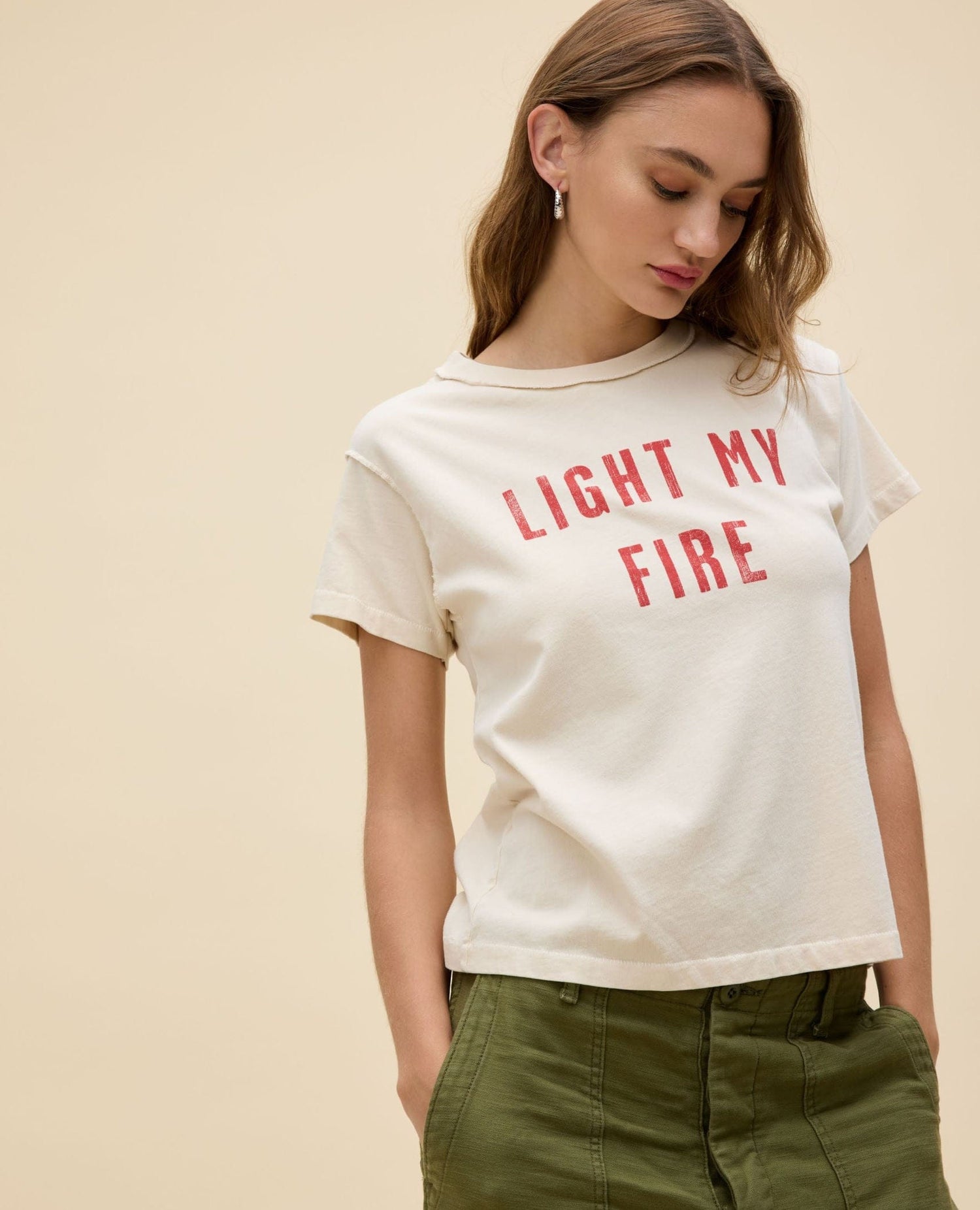 The Doors Light My Fire Girlfriend Tee