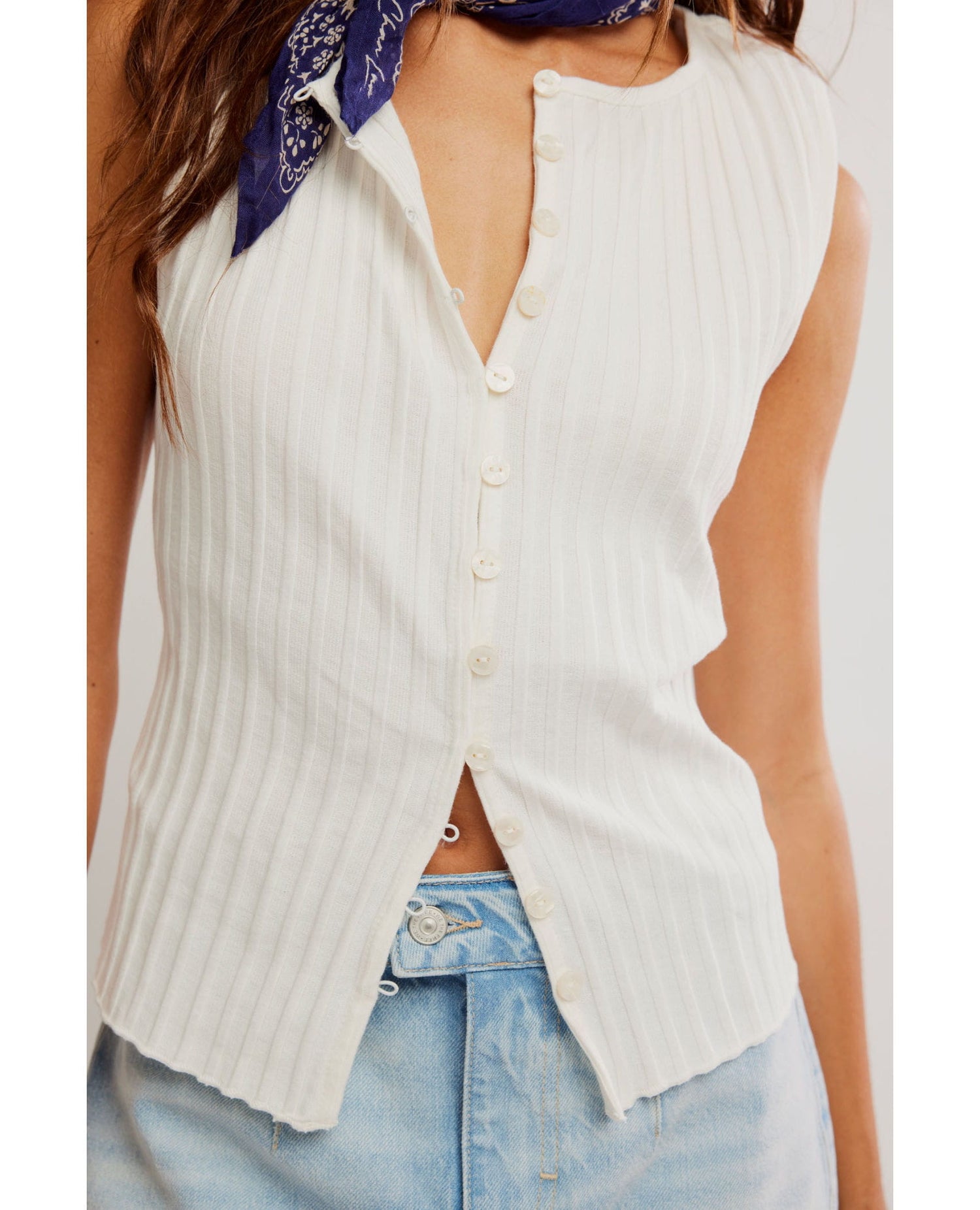 Tilly Vest Ivory