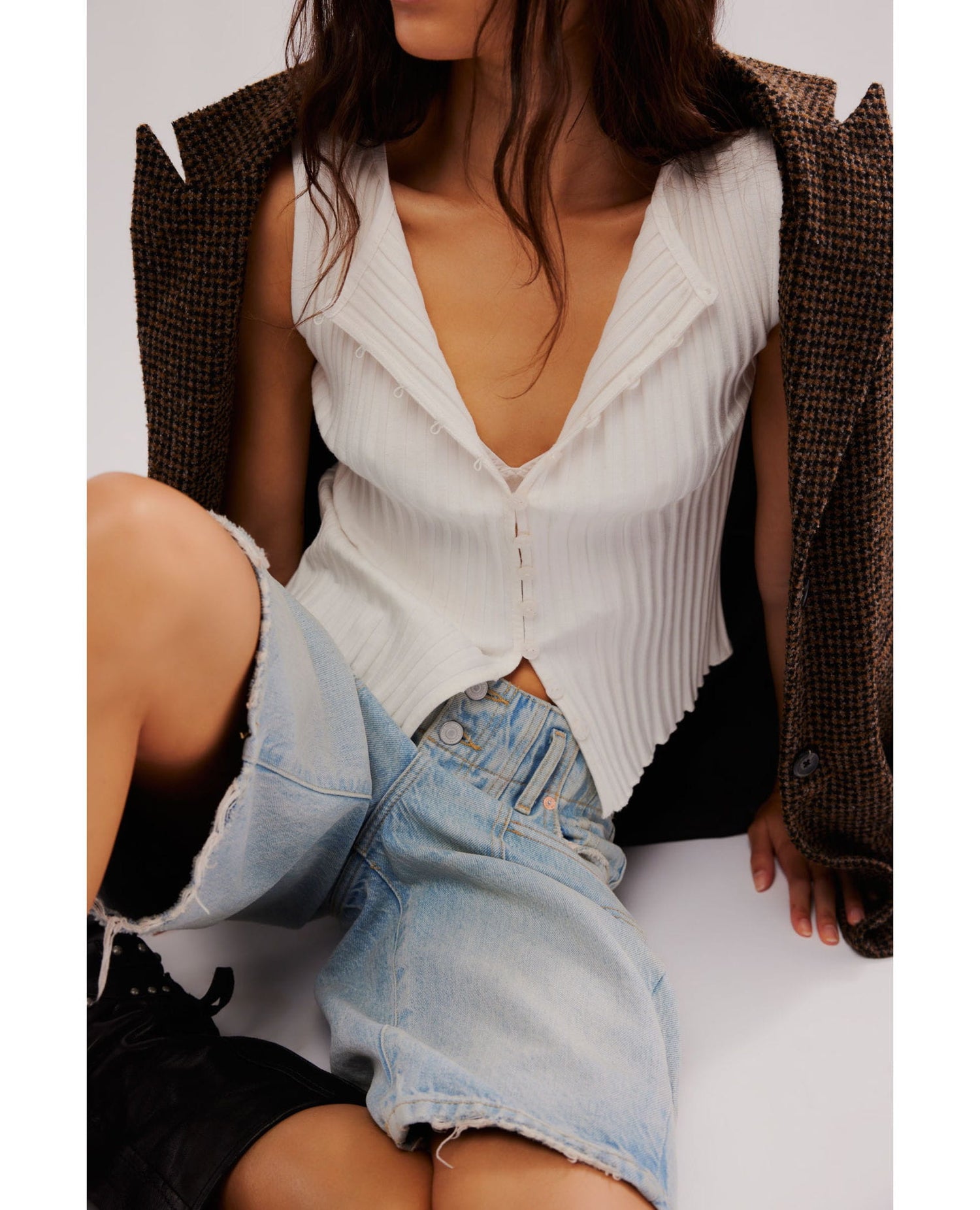 Tilly Vest Ivory
